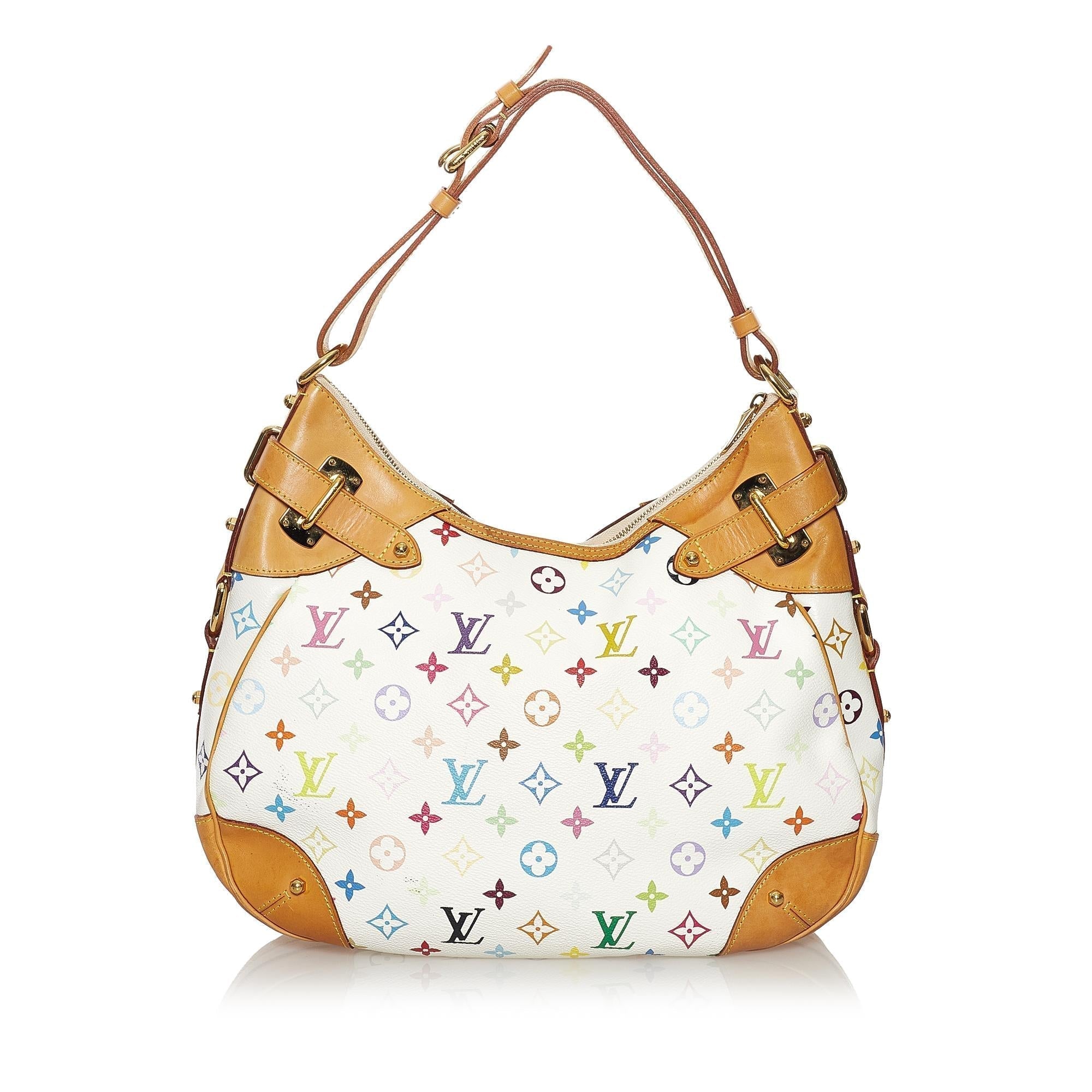 Louis Vuitton Monogram Multicolore Greta (SHG-33546)