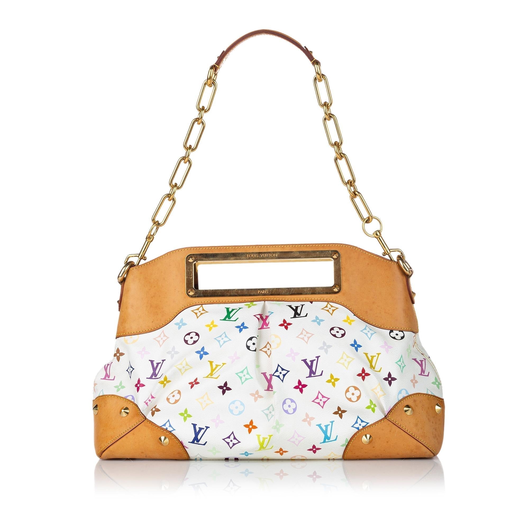 Louis Vuitton Monogram Multicolore Judy MM (SHG-31096)