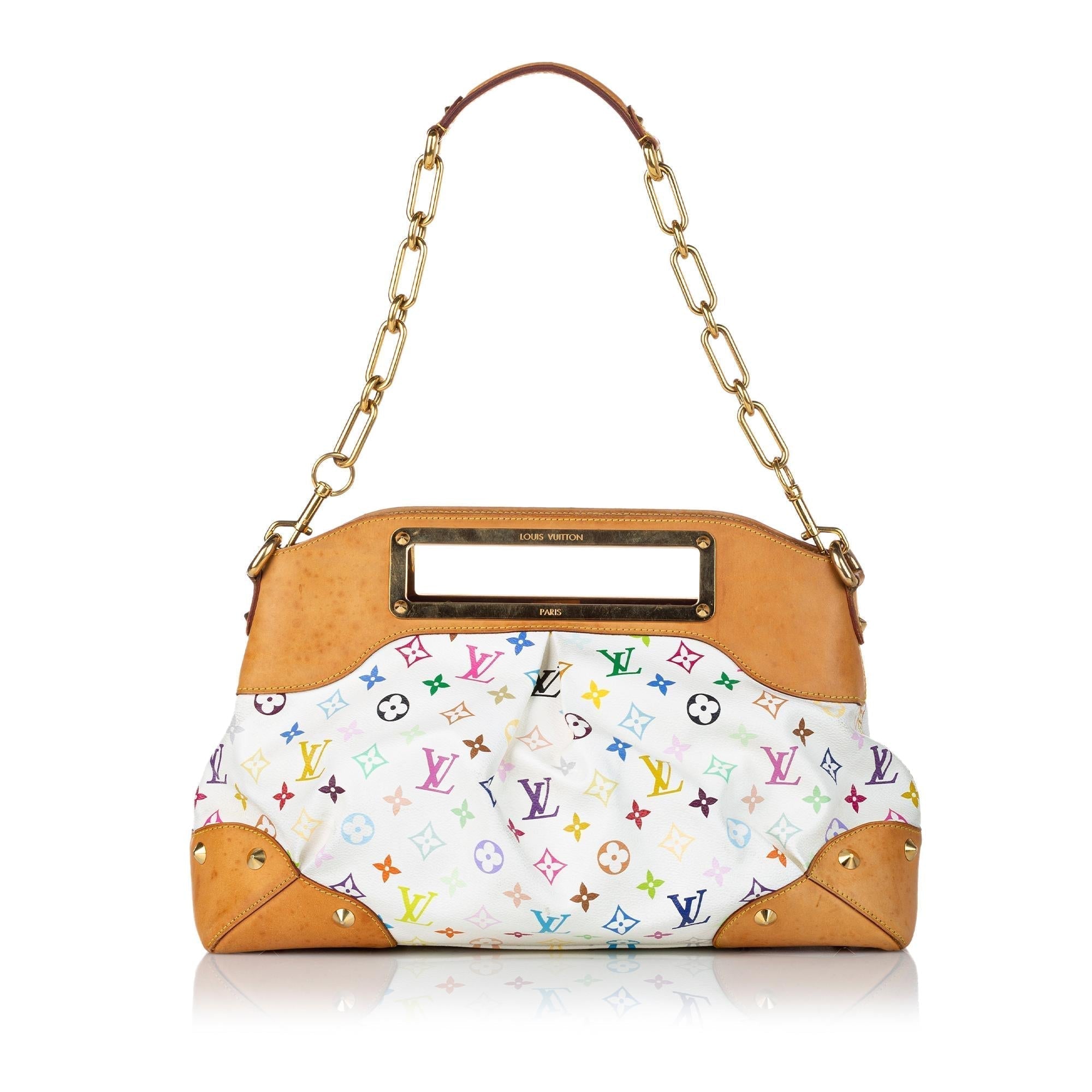 Louis Vuitton Monogram Multicolore Judy MM (SHG-31096)