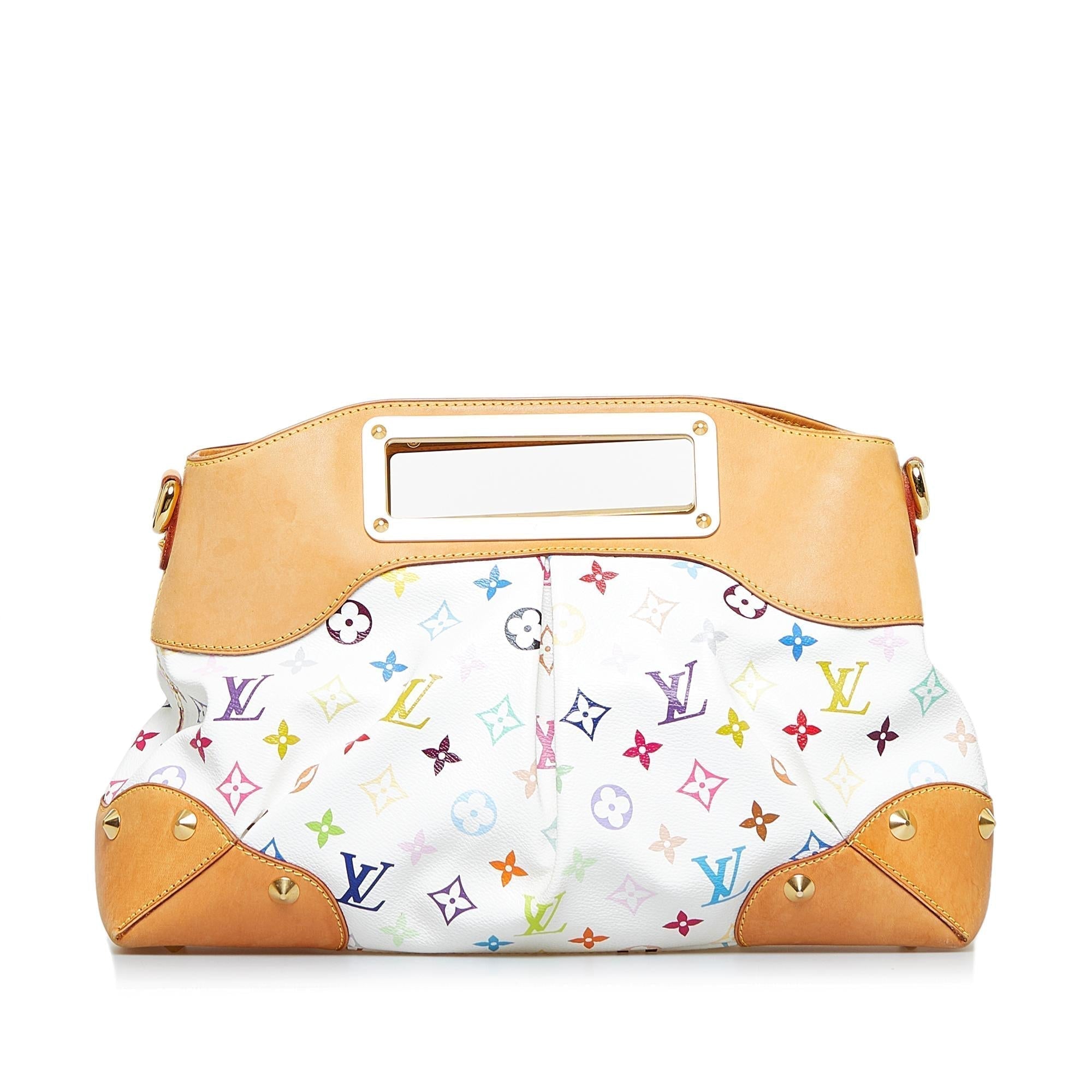 Louis Vuitton Monogram Multicolore Judy MM (SHG-Qq7GhQ)