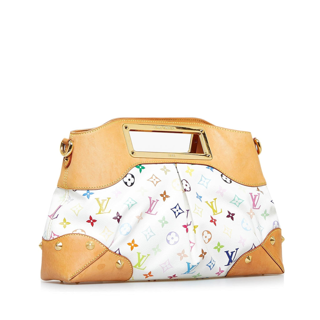 Louis Vuitton Monogram Multicolore Judy MM (SHG-Qq7GhQ)