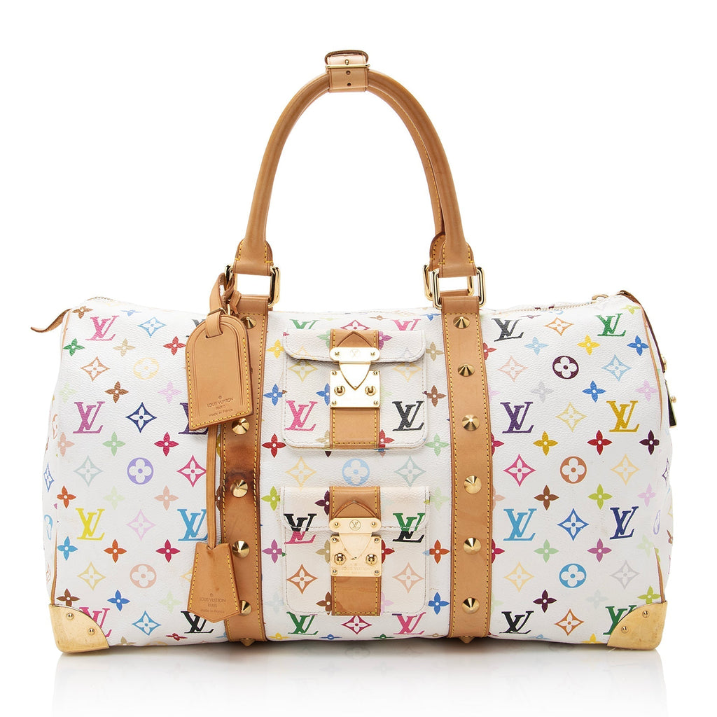 Louis Vuitton Monogram Multicolore Keepall 45 Duffel Bag (SHF-22890)