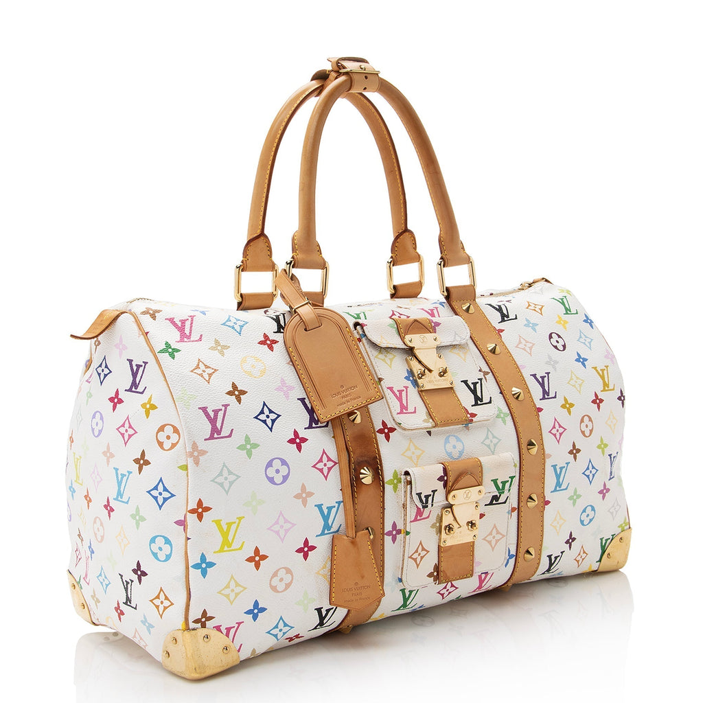 Louis Vuitton Monogram Multicolore Keepall 45 Duffel Bag (SHF-22890)