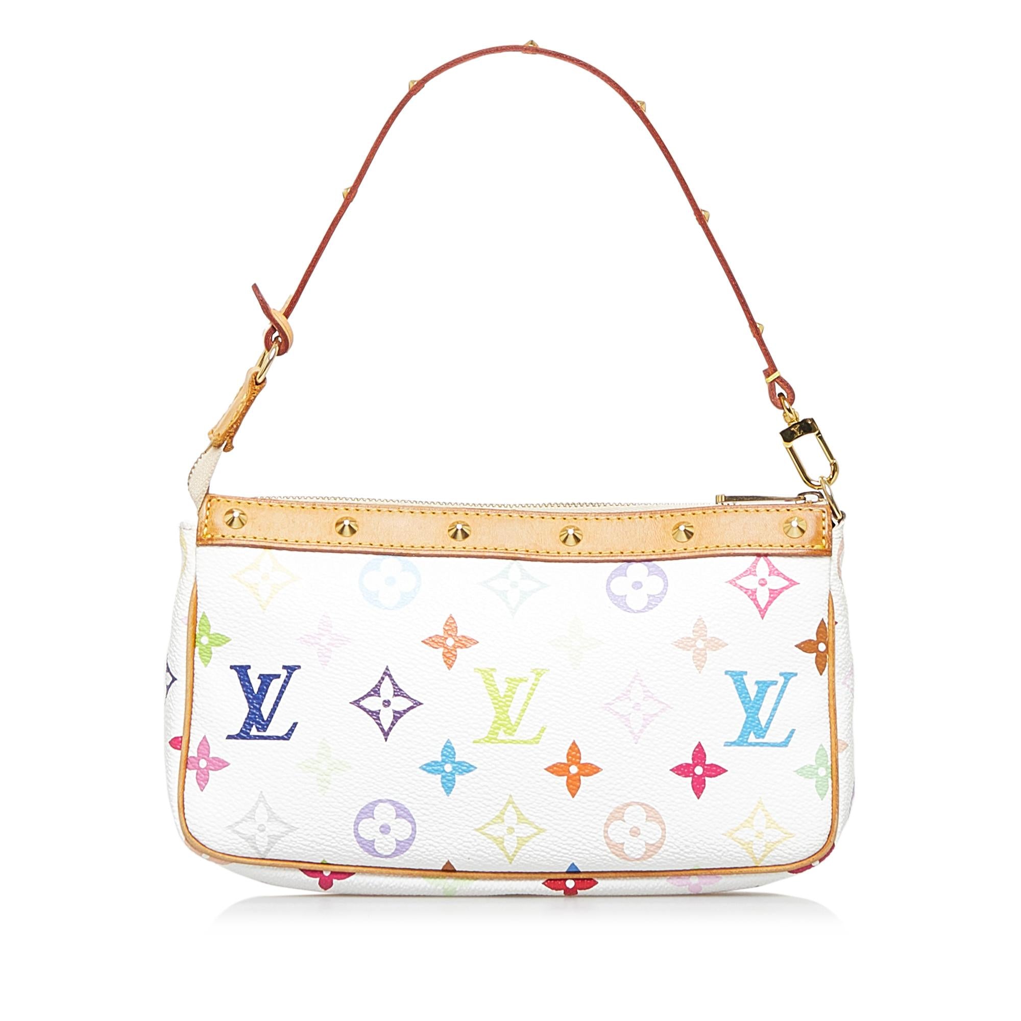 Louis Vuitton Monogram Multicolore Pochette Accessoires (SHG-akqtMG)