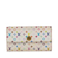 Louis Vuitton Monogram Multicolore Sarah Long Wallet (SHG-y6ePuJ)