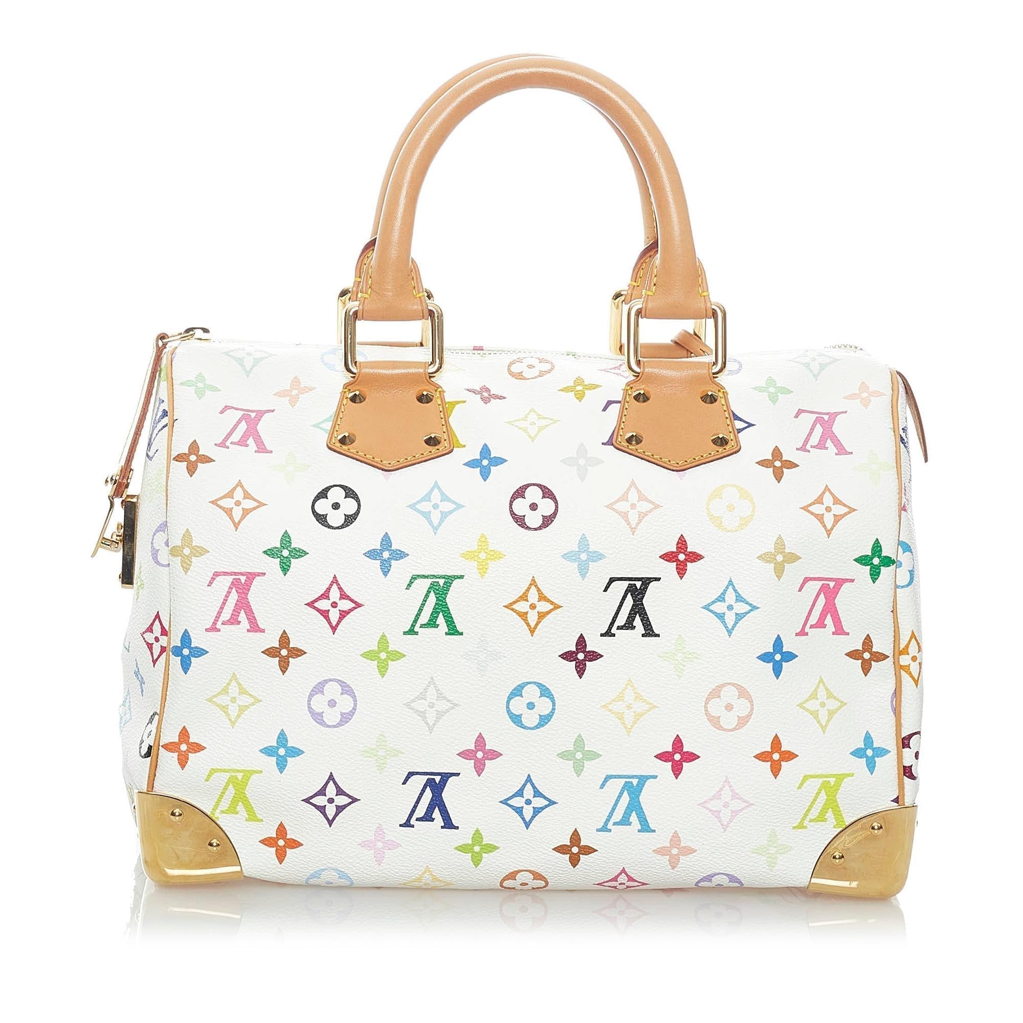 Louis Vuitton Monogram Multicolore Speedy 30 (SHG-34340)