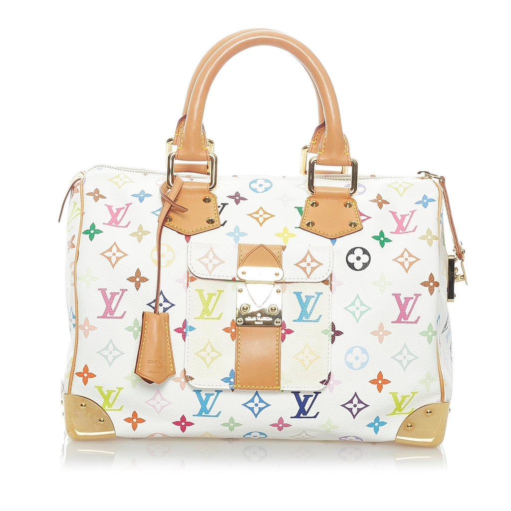 Louis Vuitton Monogram Multicolore Speedy 30 (SHG-34340)