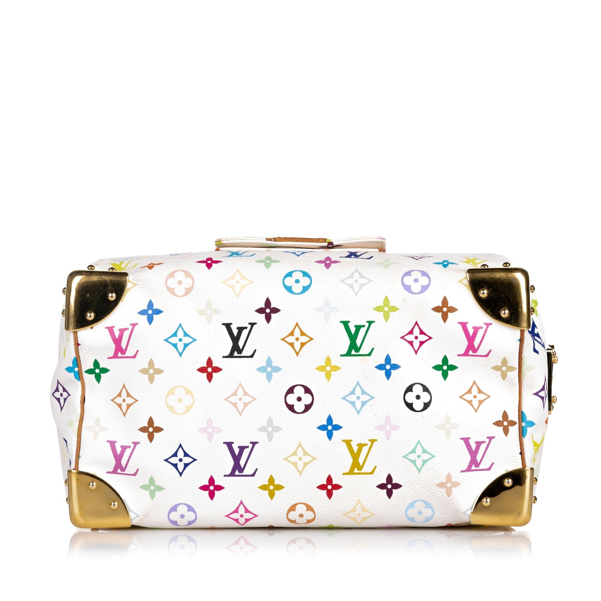 Louis Vuitton Monogram Multicolore Speedy 30 (SHG-36316)
