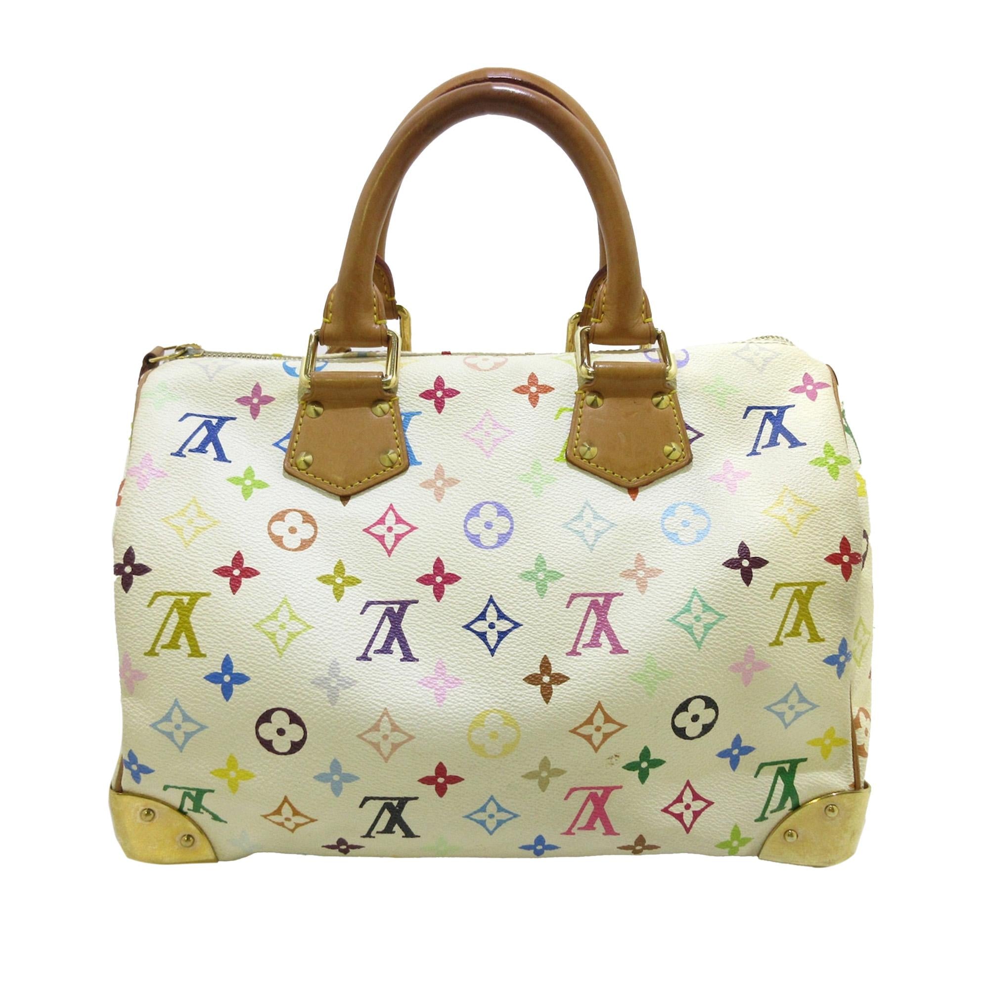 Louis Vuitton Monogram Multicolore Speedy 30 (SHG-36322)