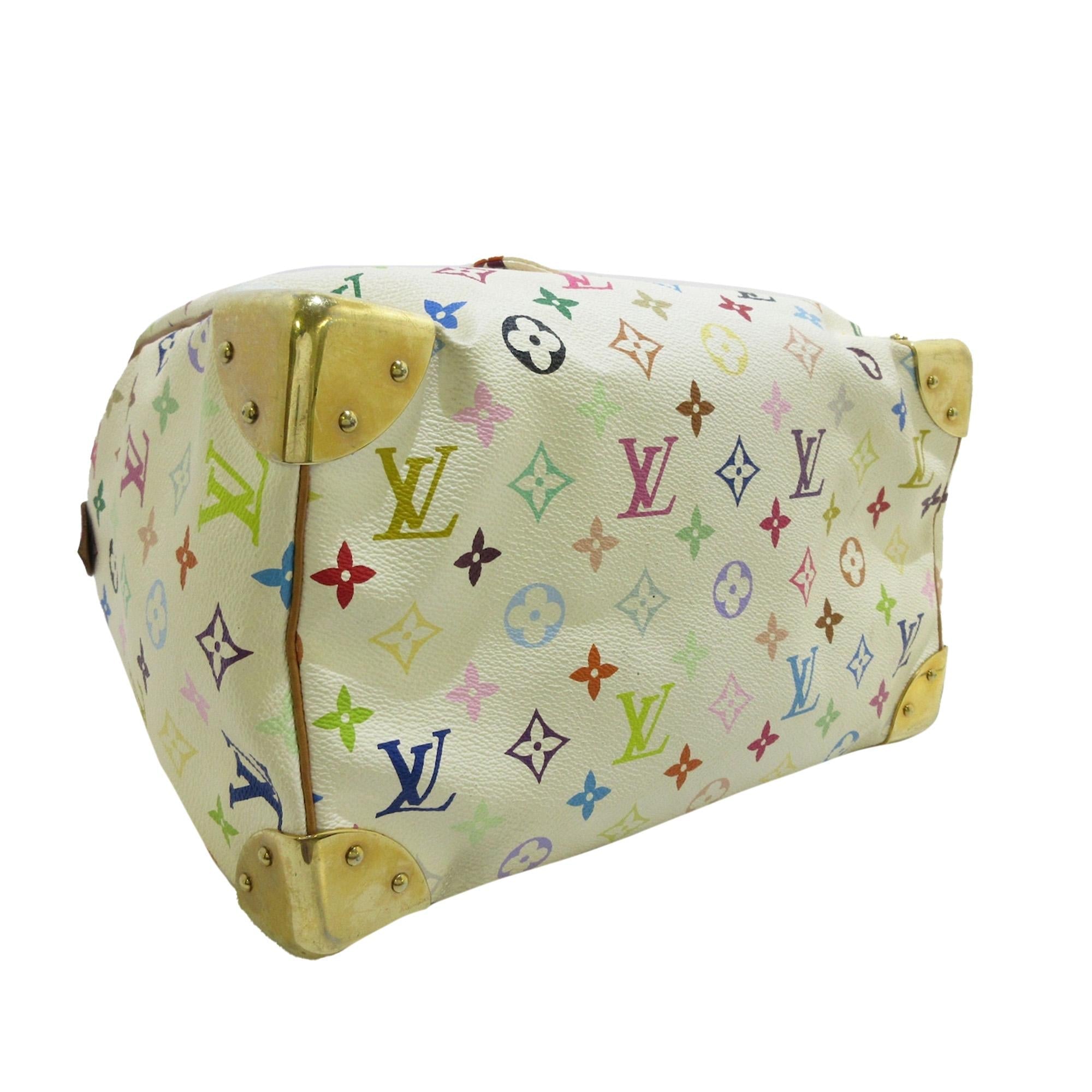 Louis Vuitton Monogram Multicolore Speedy 30 (SHG-36322)