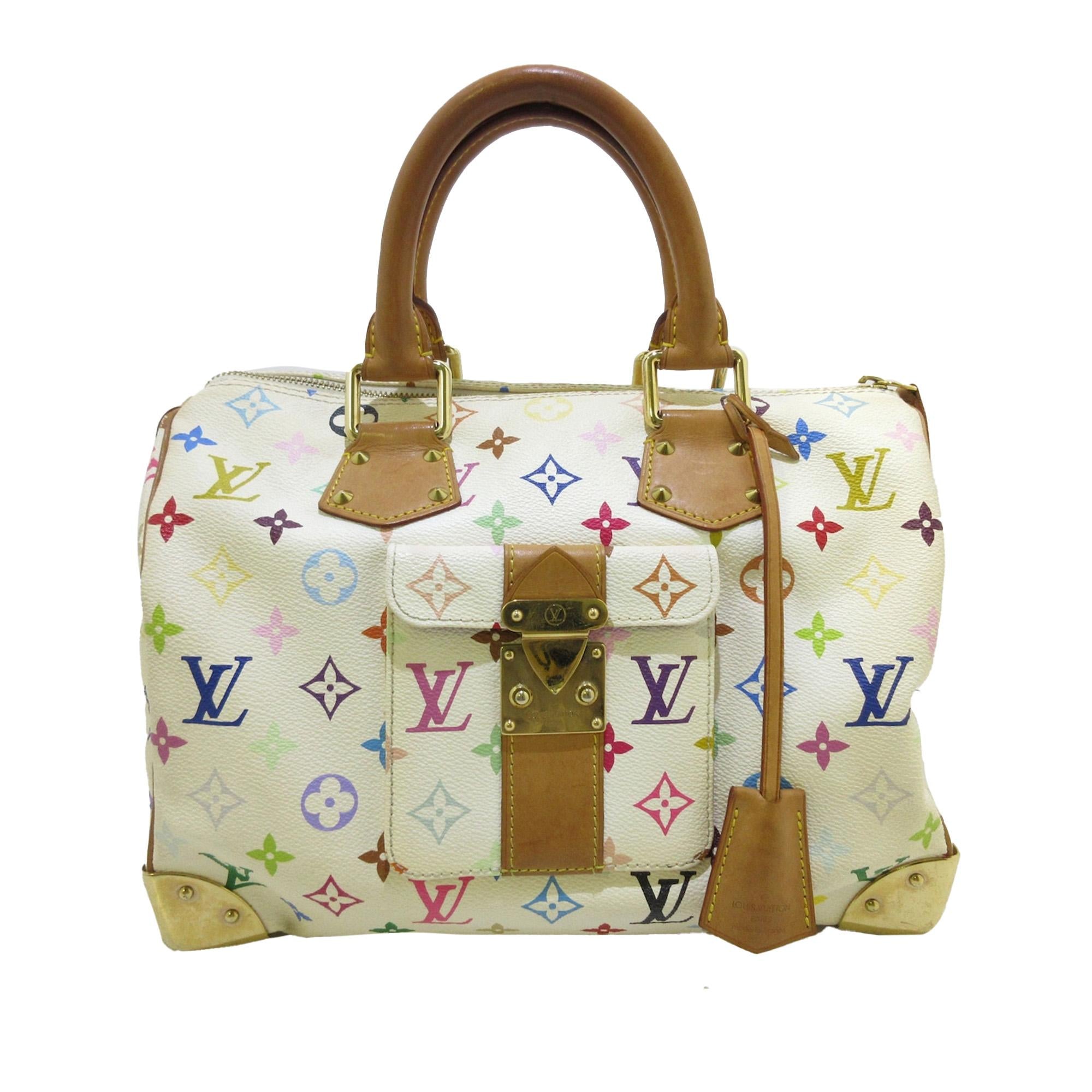 Louis Vuitton Monogram Multicolore Speedy 30 (SHG-36322)