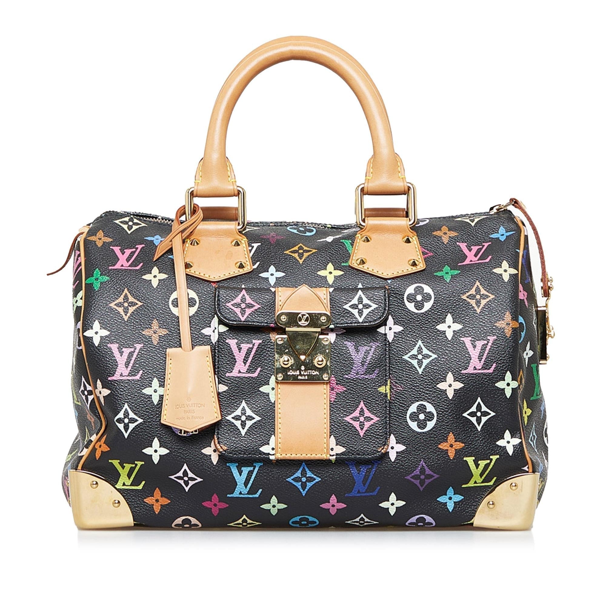 Louis Vuitton Monogram Multicolore Speedy 30 (SHG-ARJYF7)