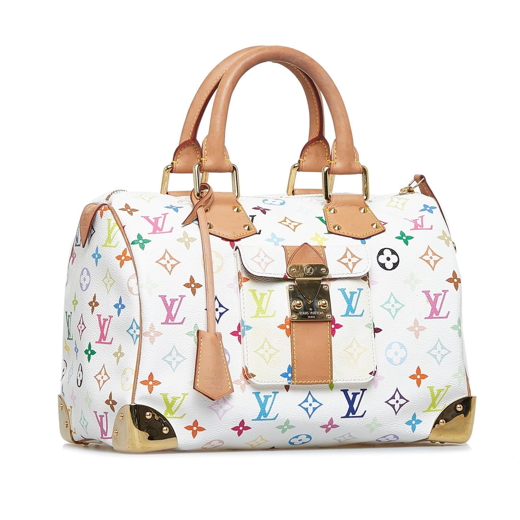 Louis Vuitton Monogram Multicolore Speedy 30 (SHG-yA6hWP)