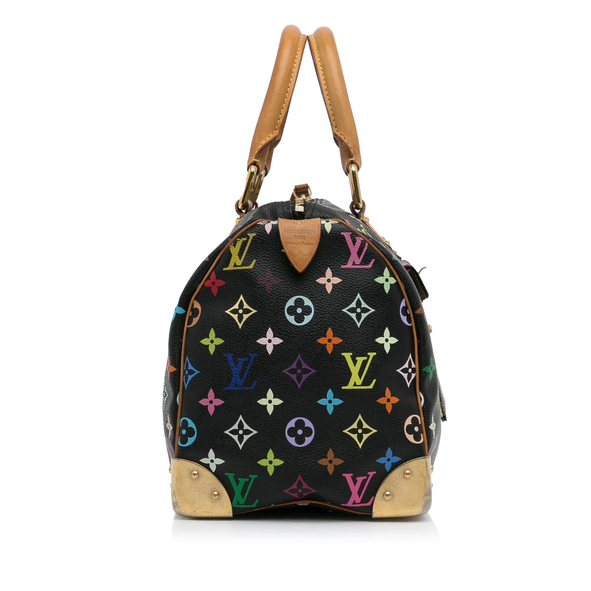 Louis Vuitton Monogram Multicolore Speedy 30 (SHG-3AAV55)