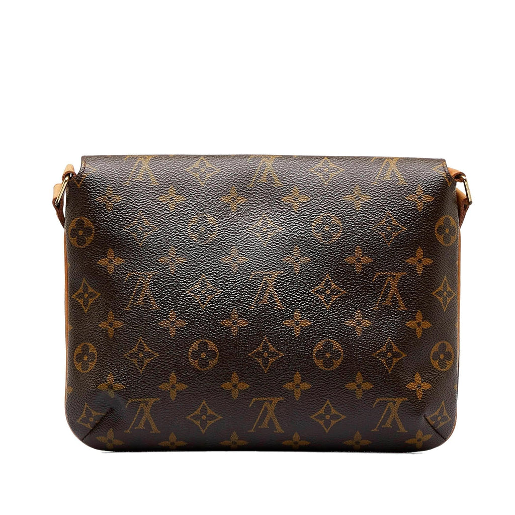 Louis Vuitton Monogram Musette Tango Long Strap (SHG-vusHB1)