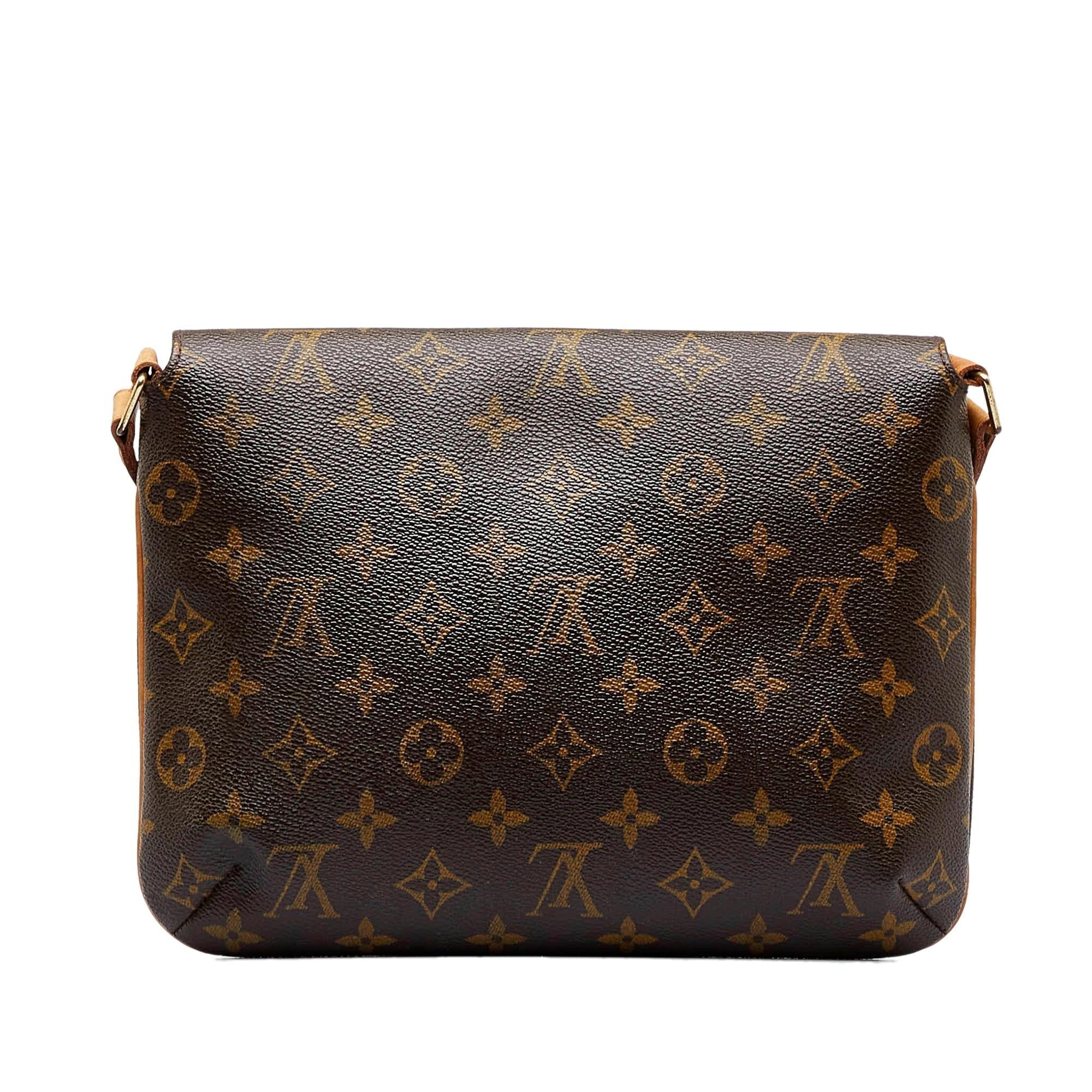 Louis Vuitton Monogram Musette Tango Long Strap (SHG-vusHB1)