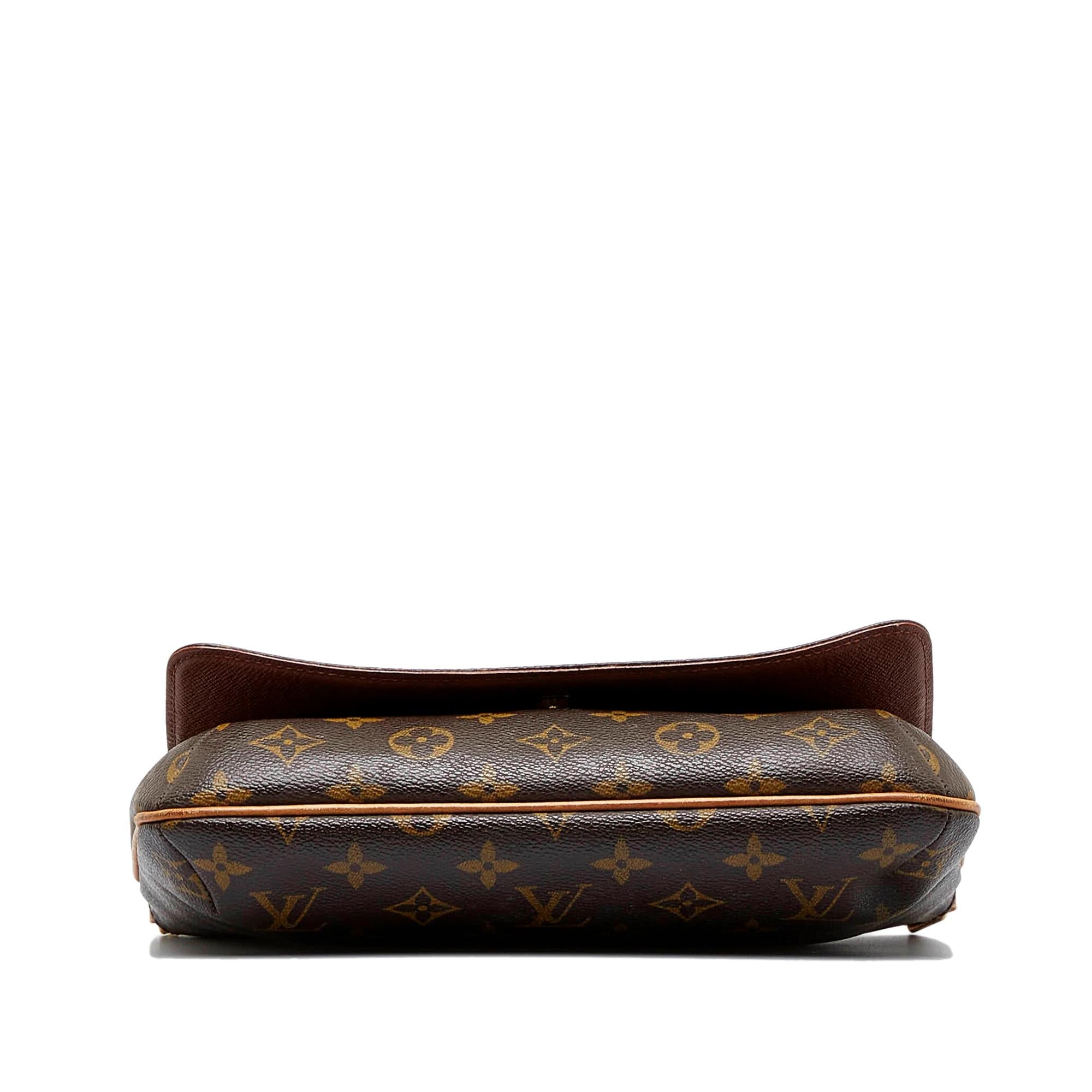 Louis Vuitton Monogram Musette Tango Long Strap (SHG-vusHB1)