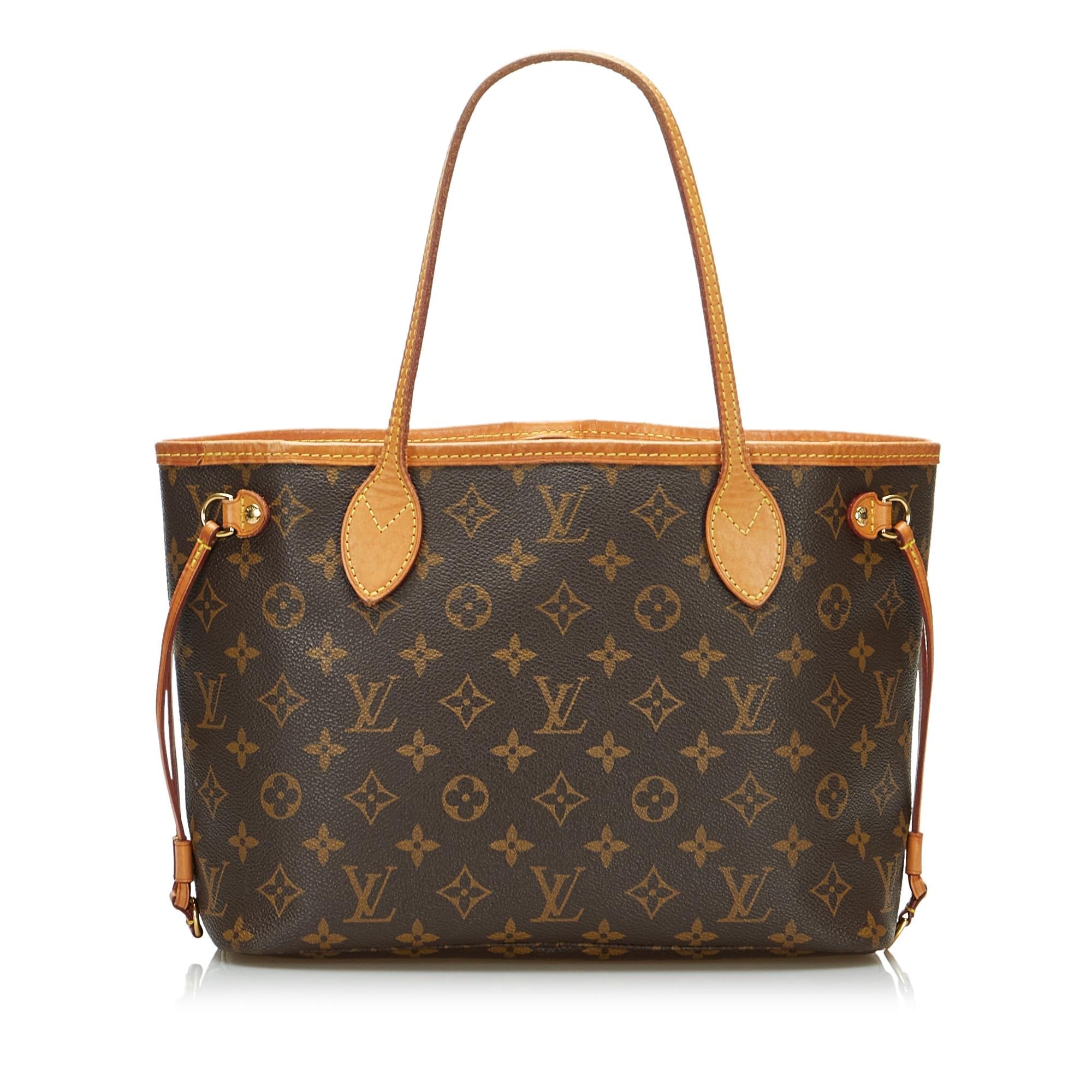 Louis Vuitton Monogram Neverfull PM (SHG-hXxEEL)