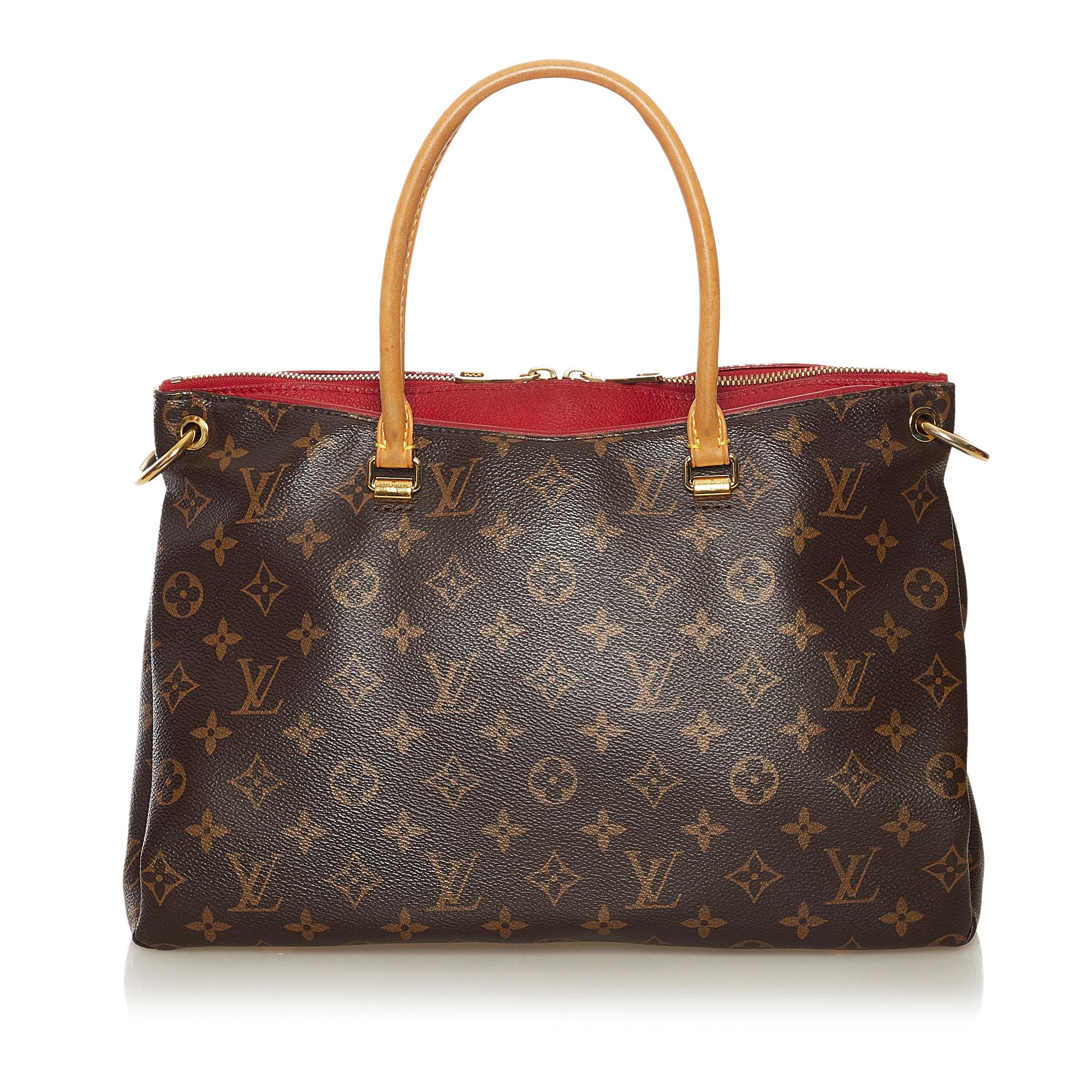 Louis Vuitton Monogram Pallas MM Satchel (SHG-34288)