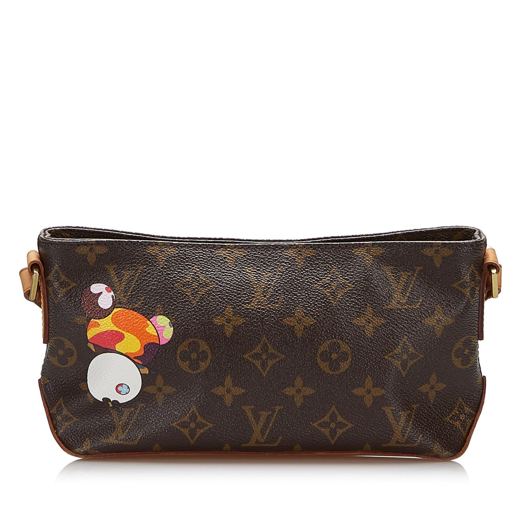 Louis Vuitton Monogram Panda Trotteur Takashi Murakami (SHG-KNagYn)