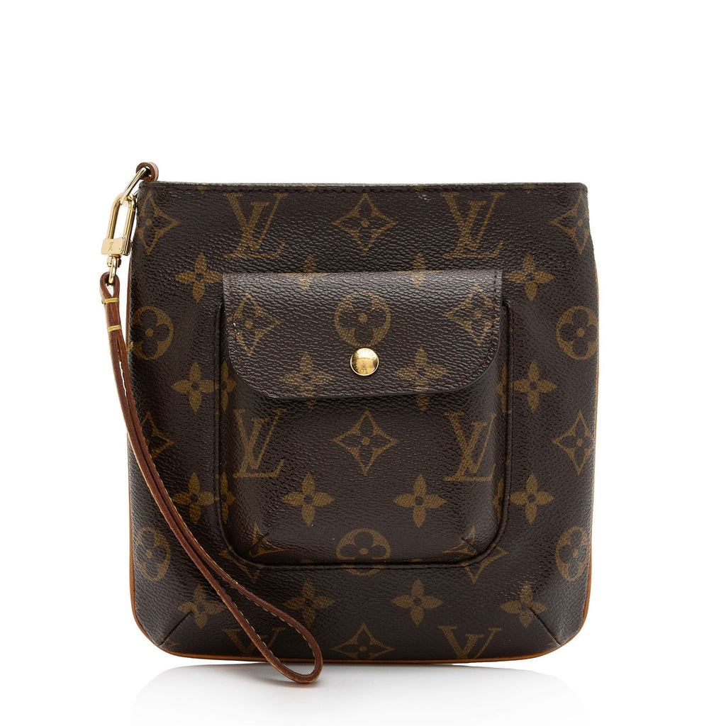 Louis Vuitton Monogram Partition Clutch (SHF-NFX3AR)