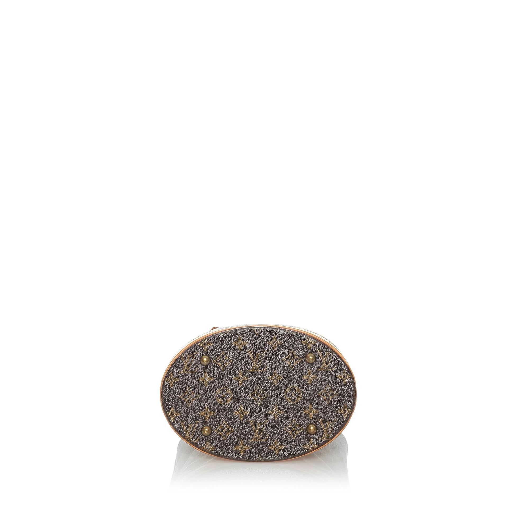 Louis Vuitton Monogram Petit Bucket (SHG-32605)
