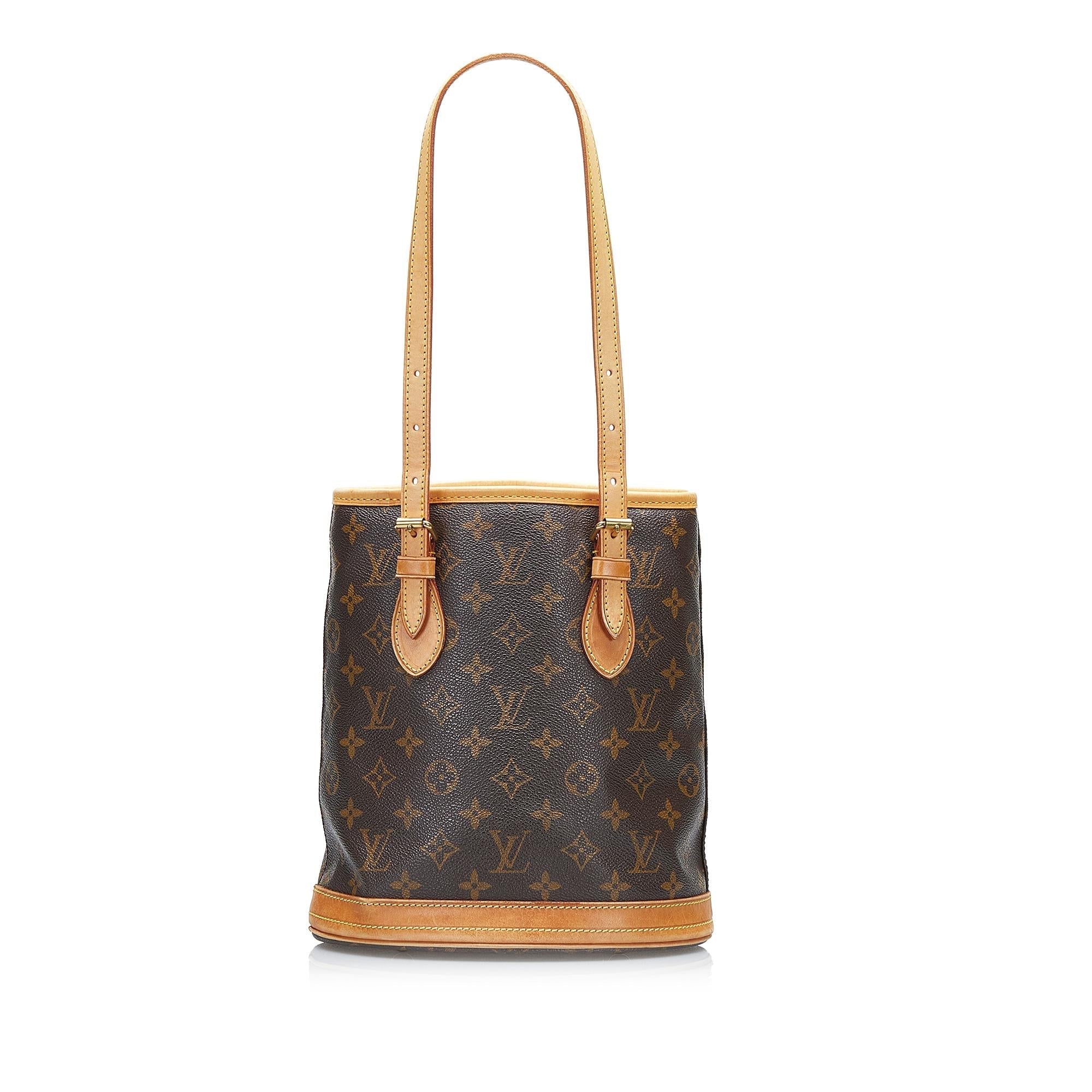 Louis Vuitton Monogram Petit Bucket (SHG-XqlCtj)