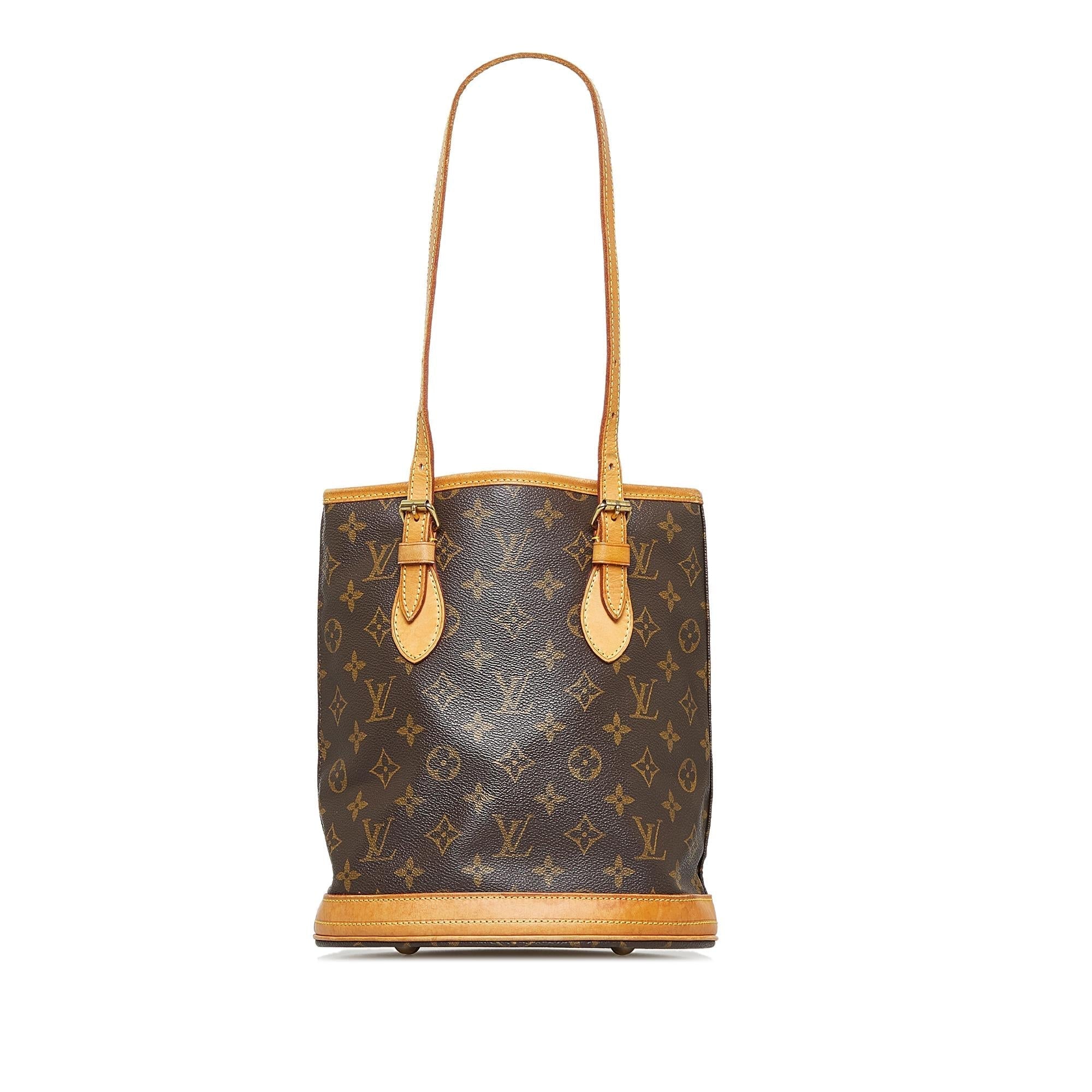 Louis Vuitton Monogram Petit Bucket (SHG-NQ4Yrd)