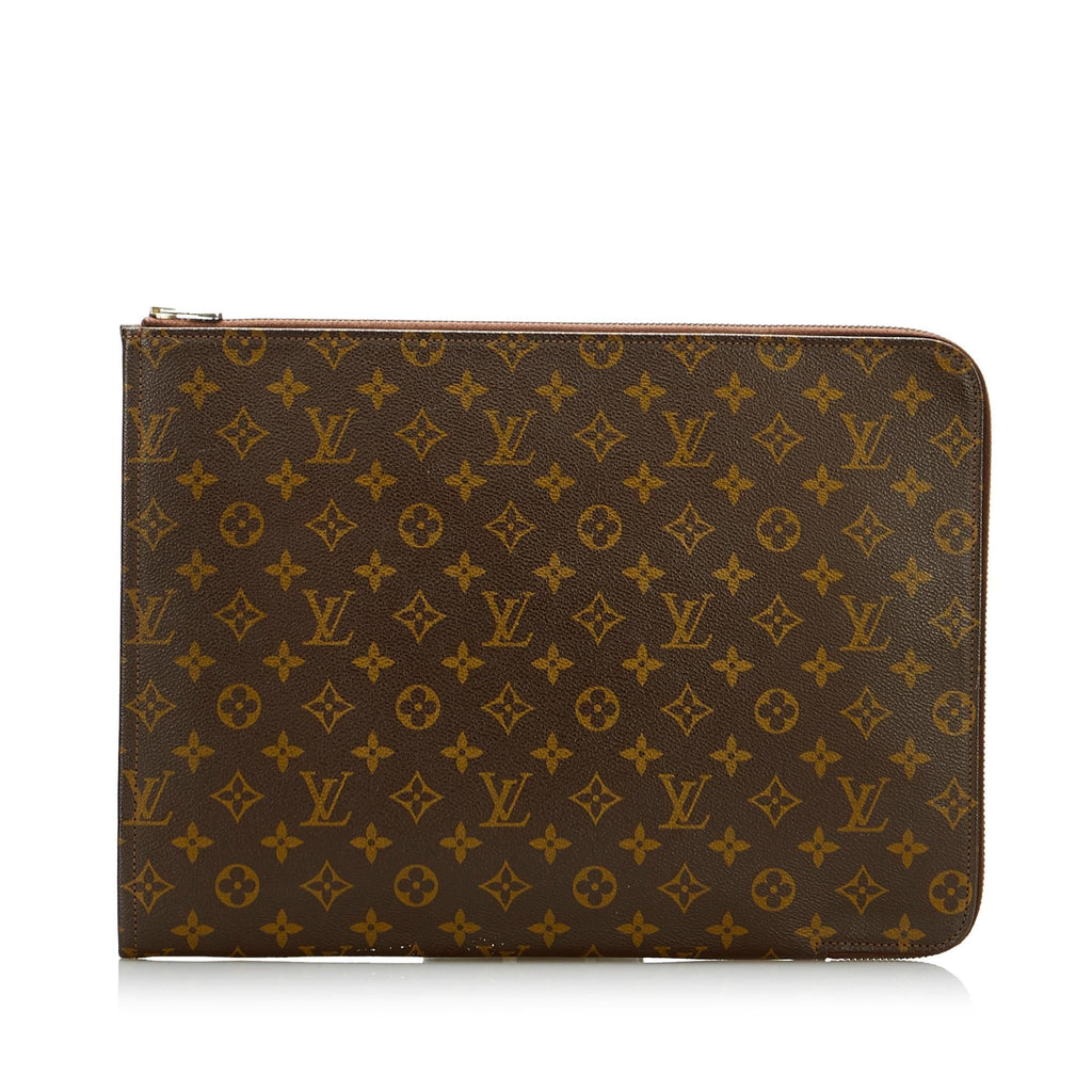 Louis Vuitton Monogram Poche Documents Portfolio (SHG-75tMK5)