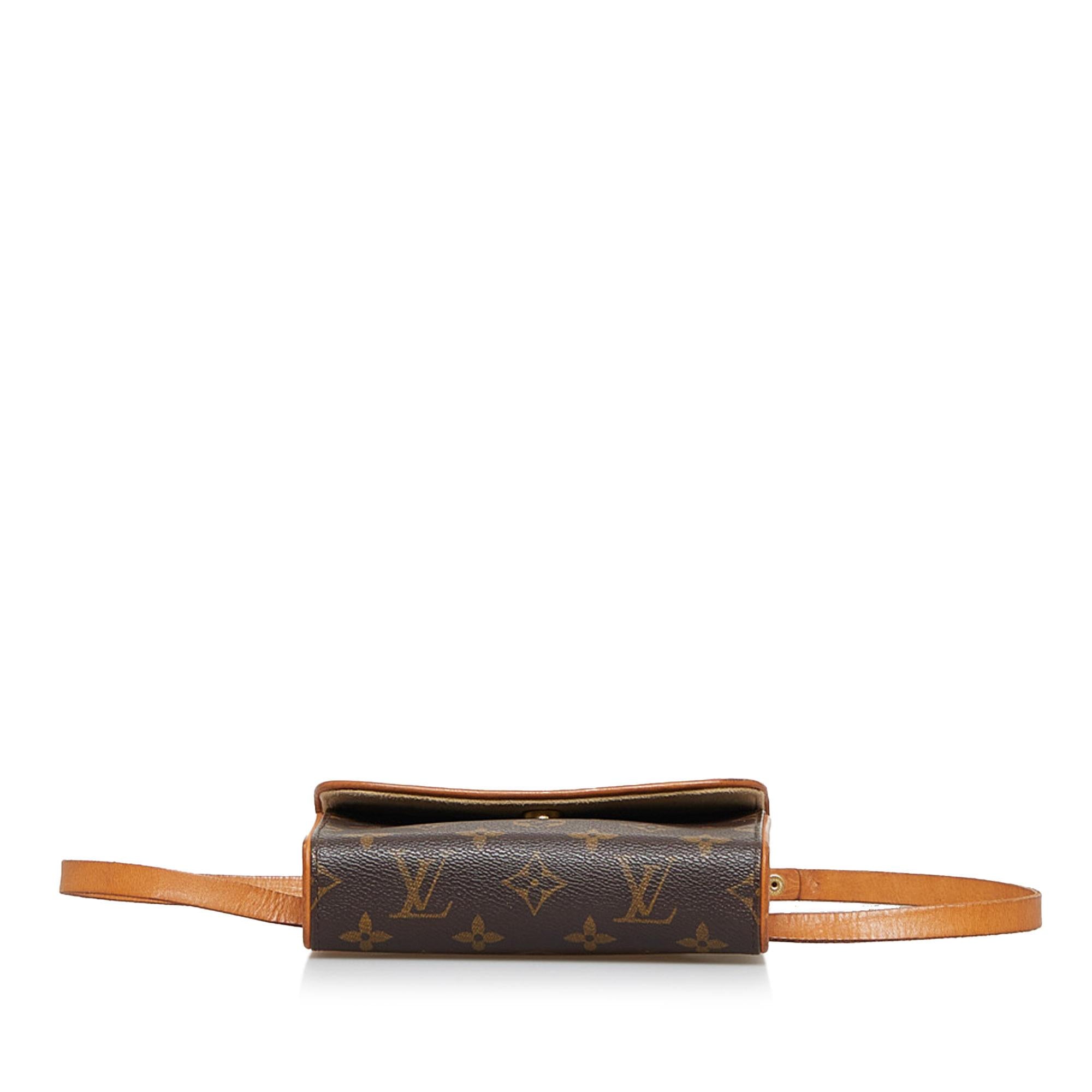 Louis Vuitton Monogram Pochette Florentine (SHG-5qxnVV)
