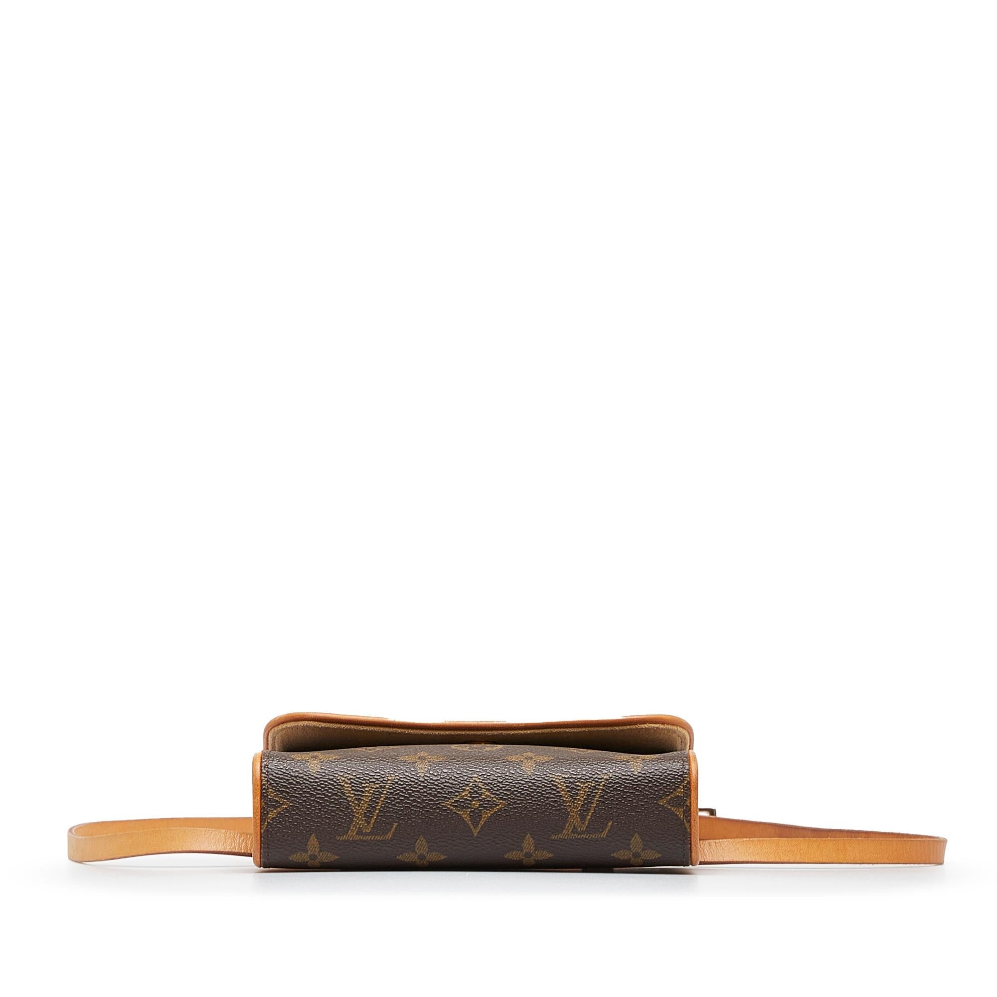 Louis Vuitton Monogram Pochette Florentine (SHG-MTfa9e)