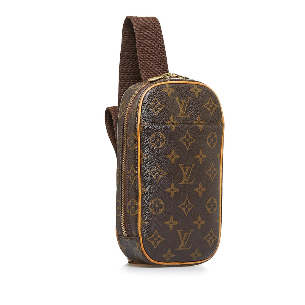 Louis Vuitton Monogram Pochette Gange (SHG-wfi0Bu)