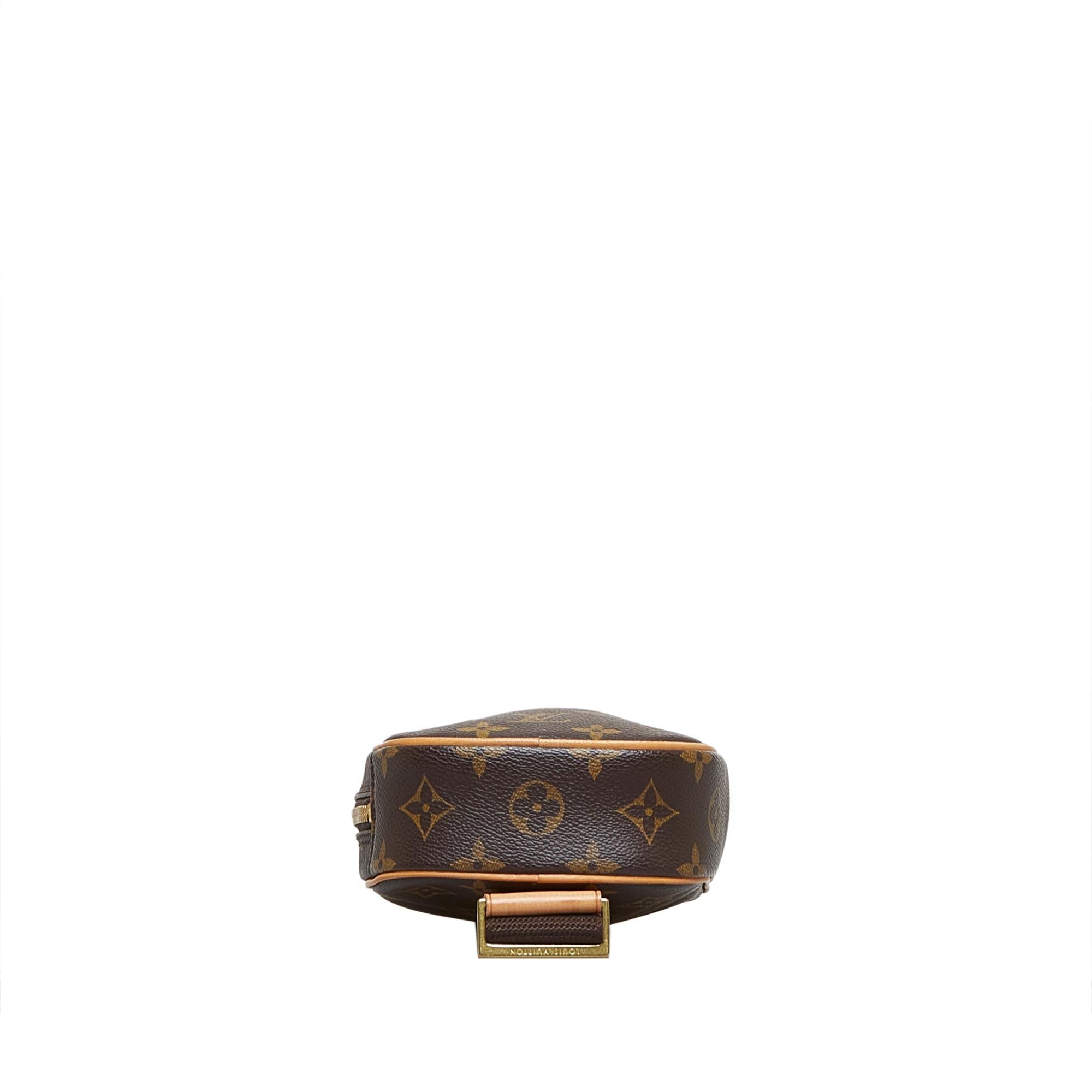 Louis Vuitton Monogram Pochette Gange (SHG-l2cetC)
