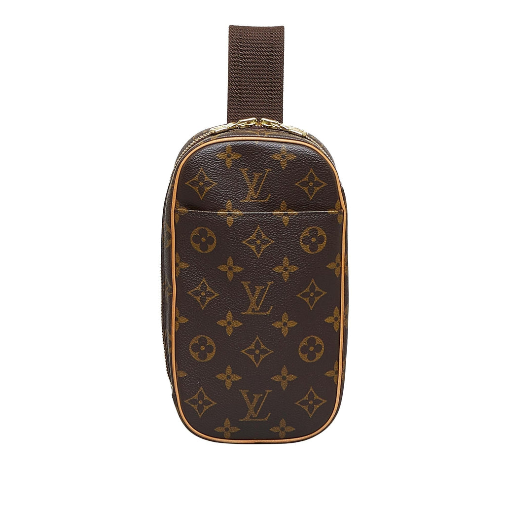 Louis Vuitton Monogram Pochette Gange (SHG-l2cetC)