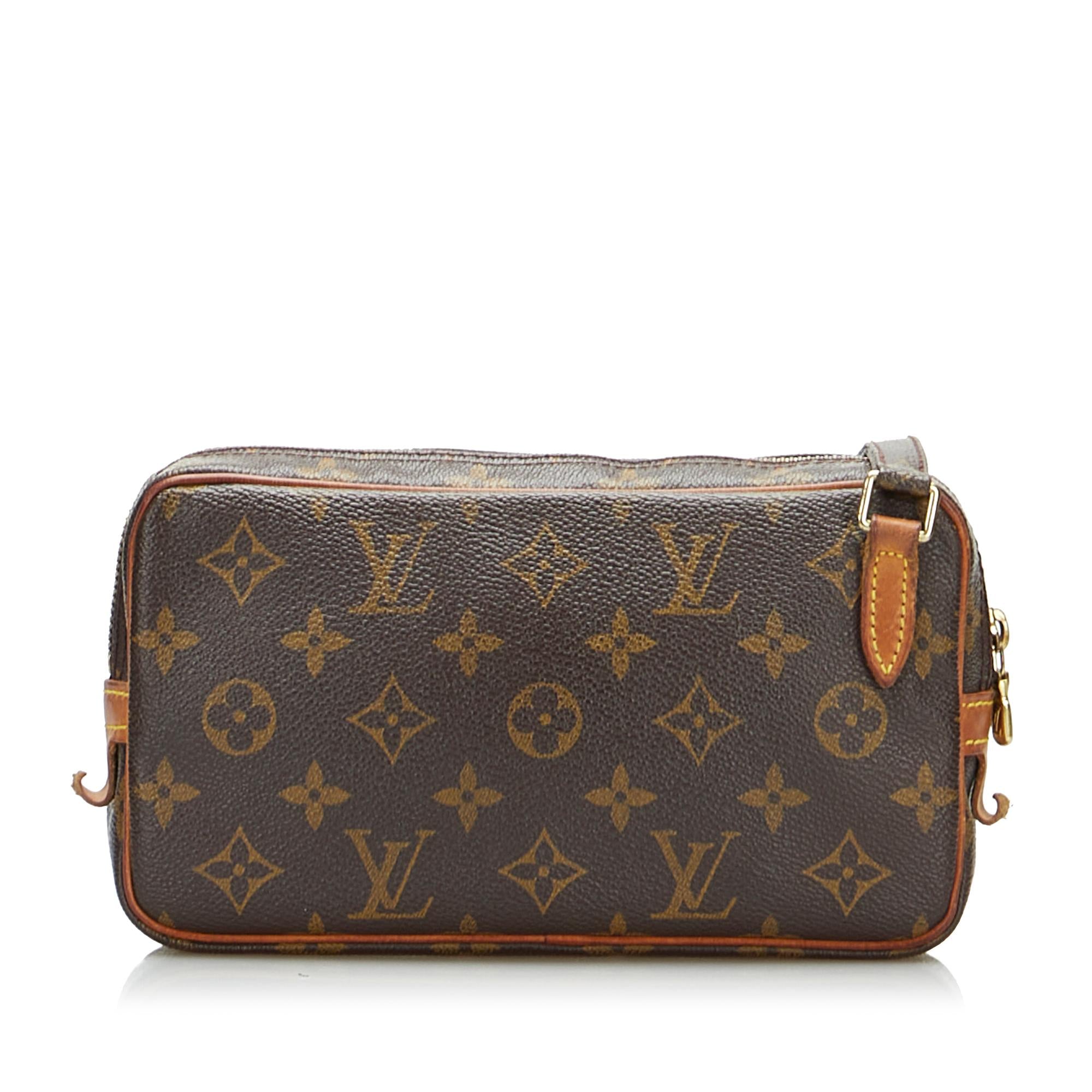 Louis Vuitton Monogram Pochette Marly Bandouliere (SHG-cs8aH8)