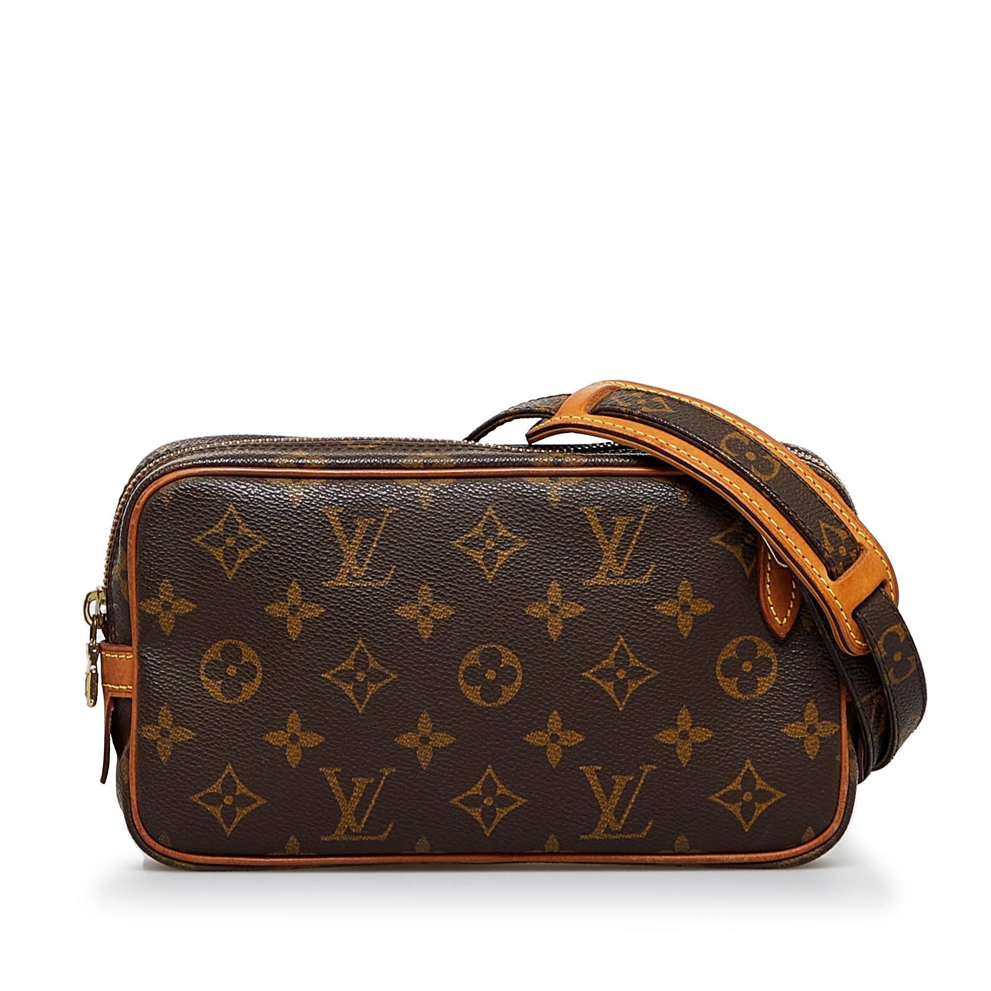 Louis Vuitton Monogram Pochette Marly Bandouliere (SHG-Q1HIos)