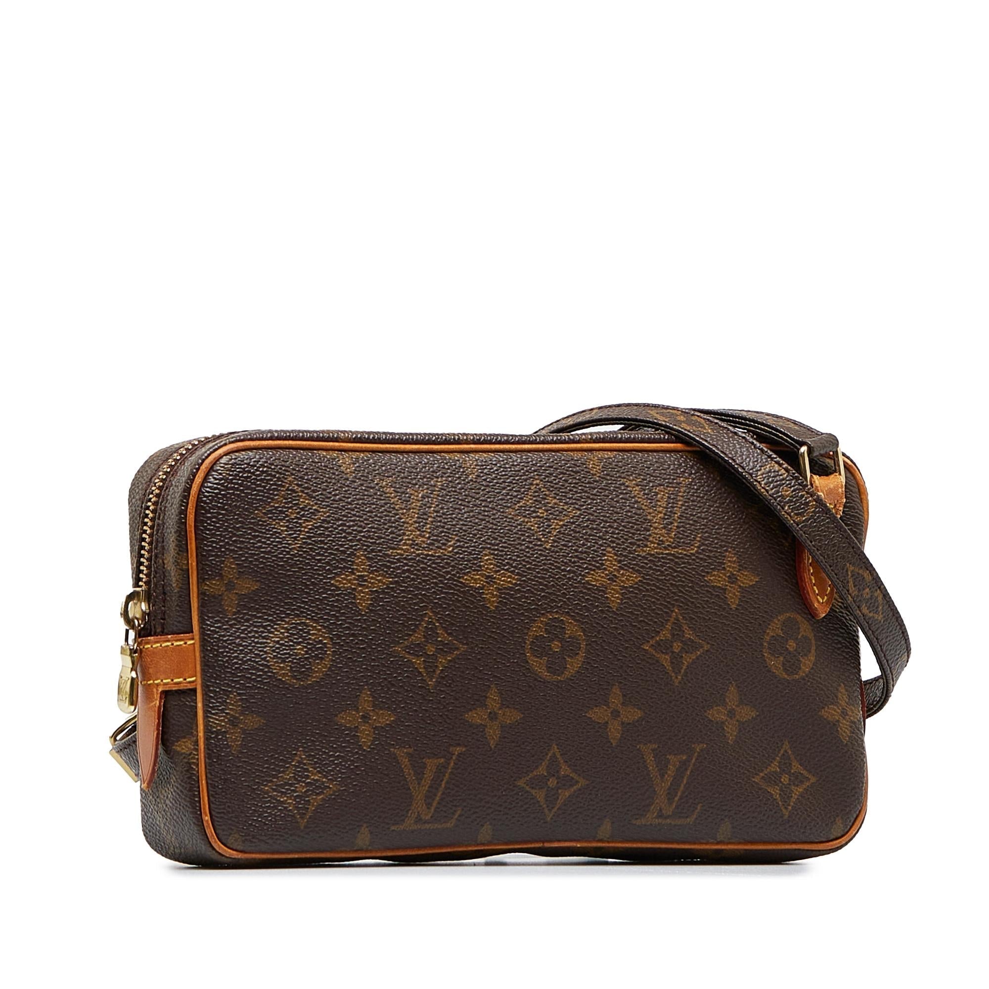 Louis Vuitton Monogram Pochette Marly Bandouliere (SHG-eyrZCY)