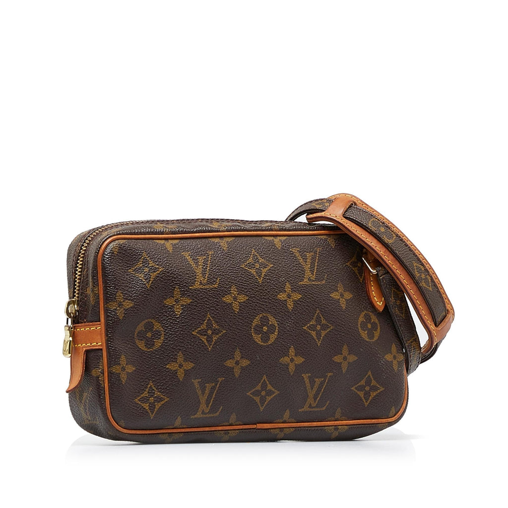 Louis Vuitton Monogram Pochette Marly Bandouliere (SHG-qLaxGL)