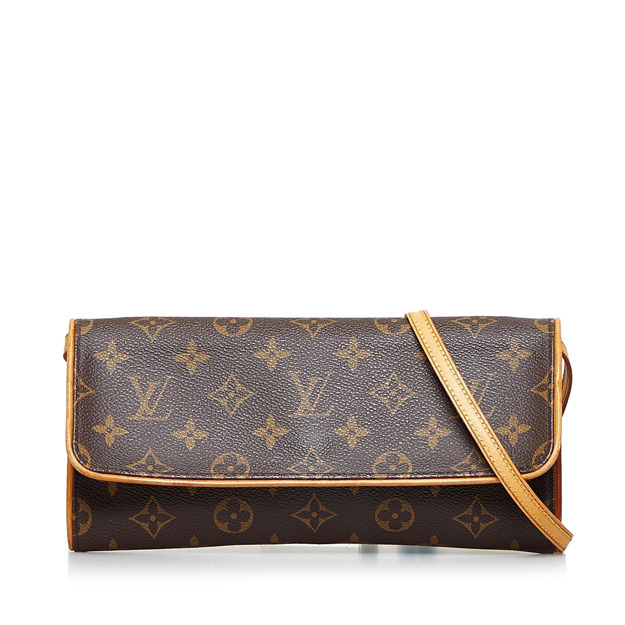 Louis Vuitton Monogram Pochette Twin GM (SHG-YOEP3V)