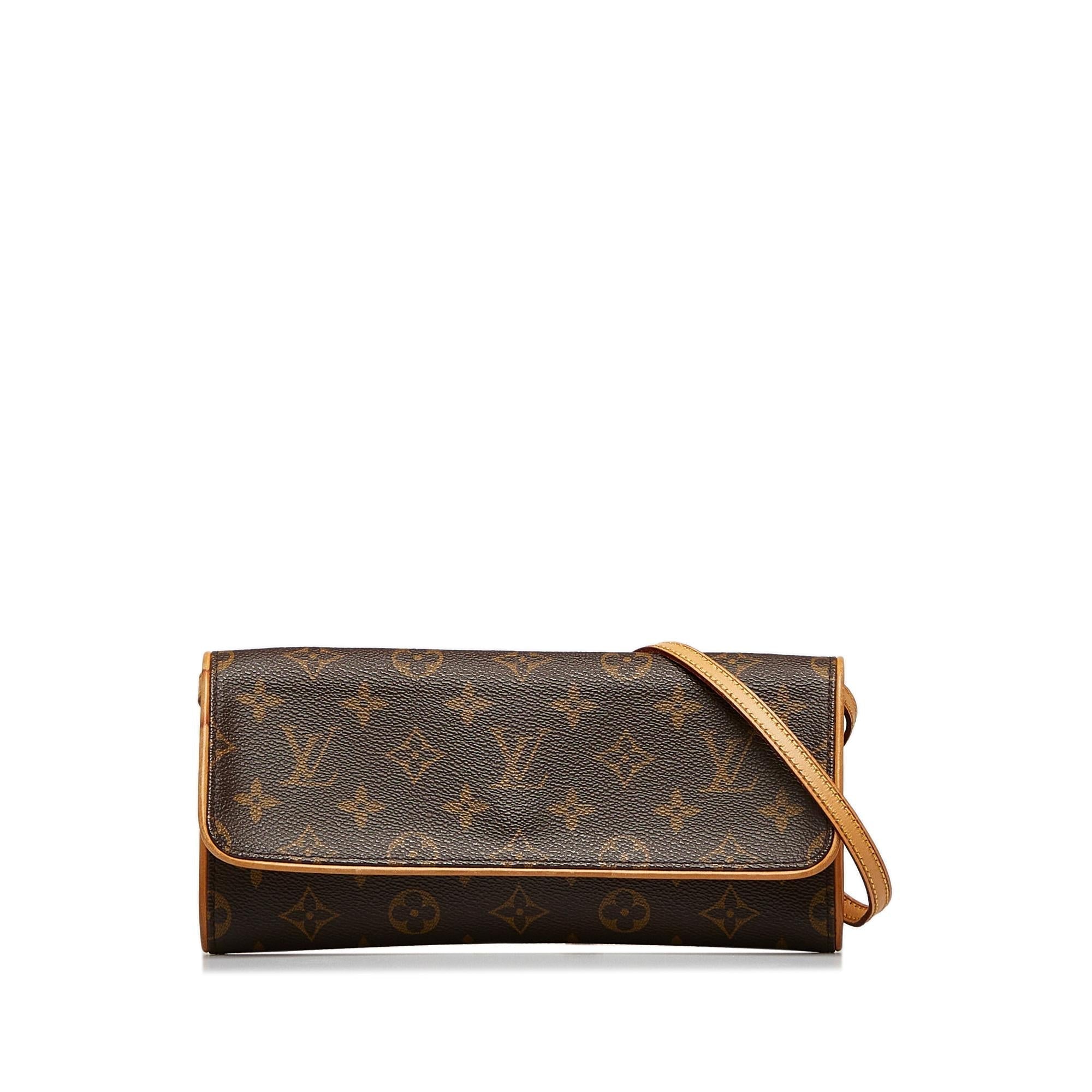 Louis Vuitton Monogram Pochette Twin GM (SHG-K3PAUz)