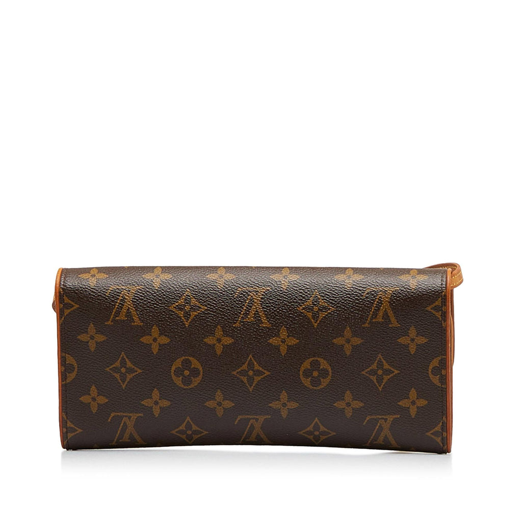 Louis Vuitton Monogram Pochette Twin GM (SHG-Re2GaJ)