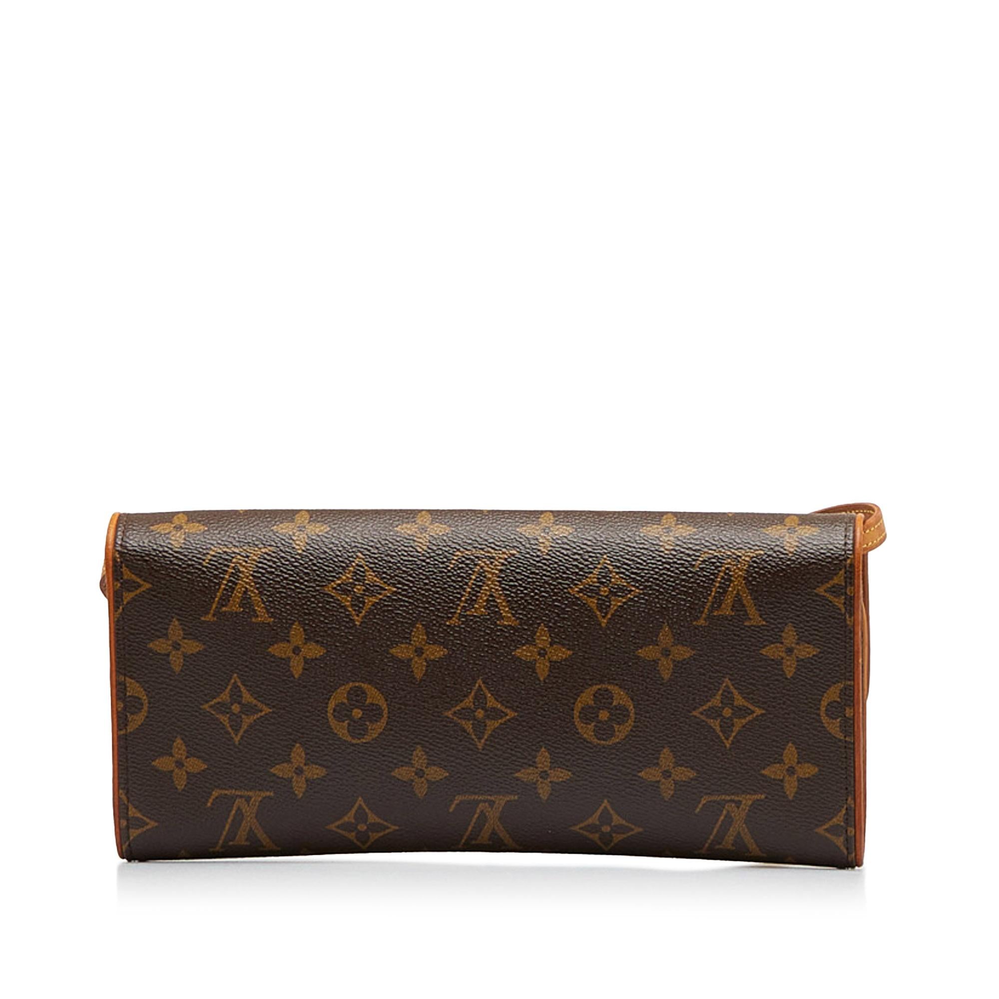 Louis Vuitton Monogram Pochette Twin GM (SHG-Re2GaJ)
