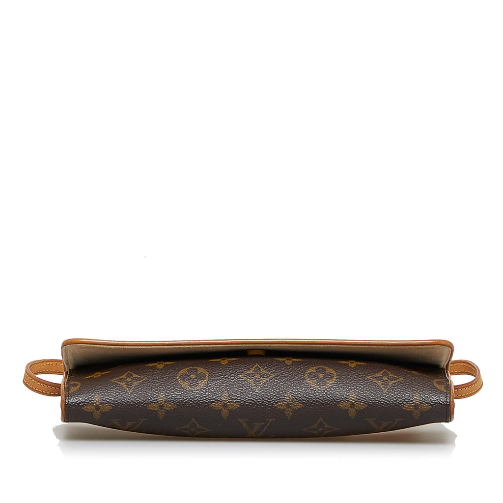 Louis Vuitton Monogram Pochette Twin GM (SHG-cZApAw)