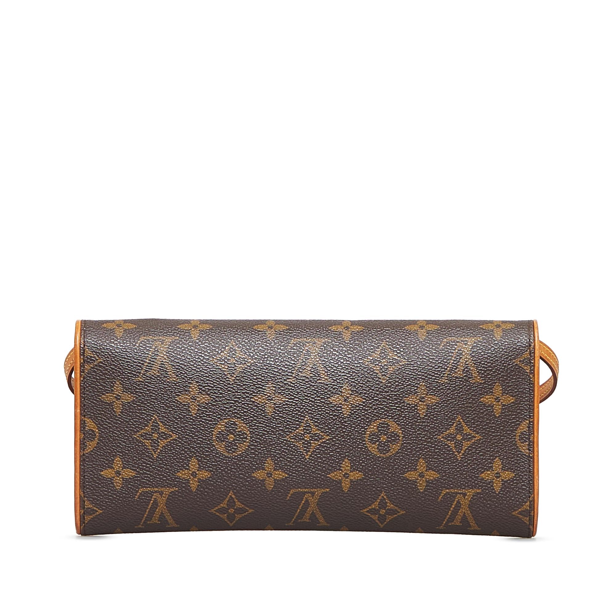 Louis Vuitton Monogram Pochette Twin GM (SHG-GoWC31)