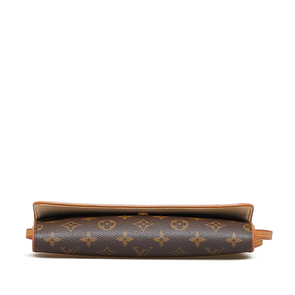 Louis Vuitton Monogram Pochette Twin GM (SHG-GoWC31)