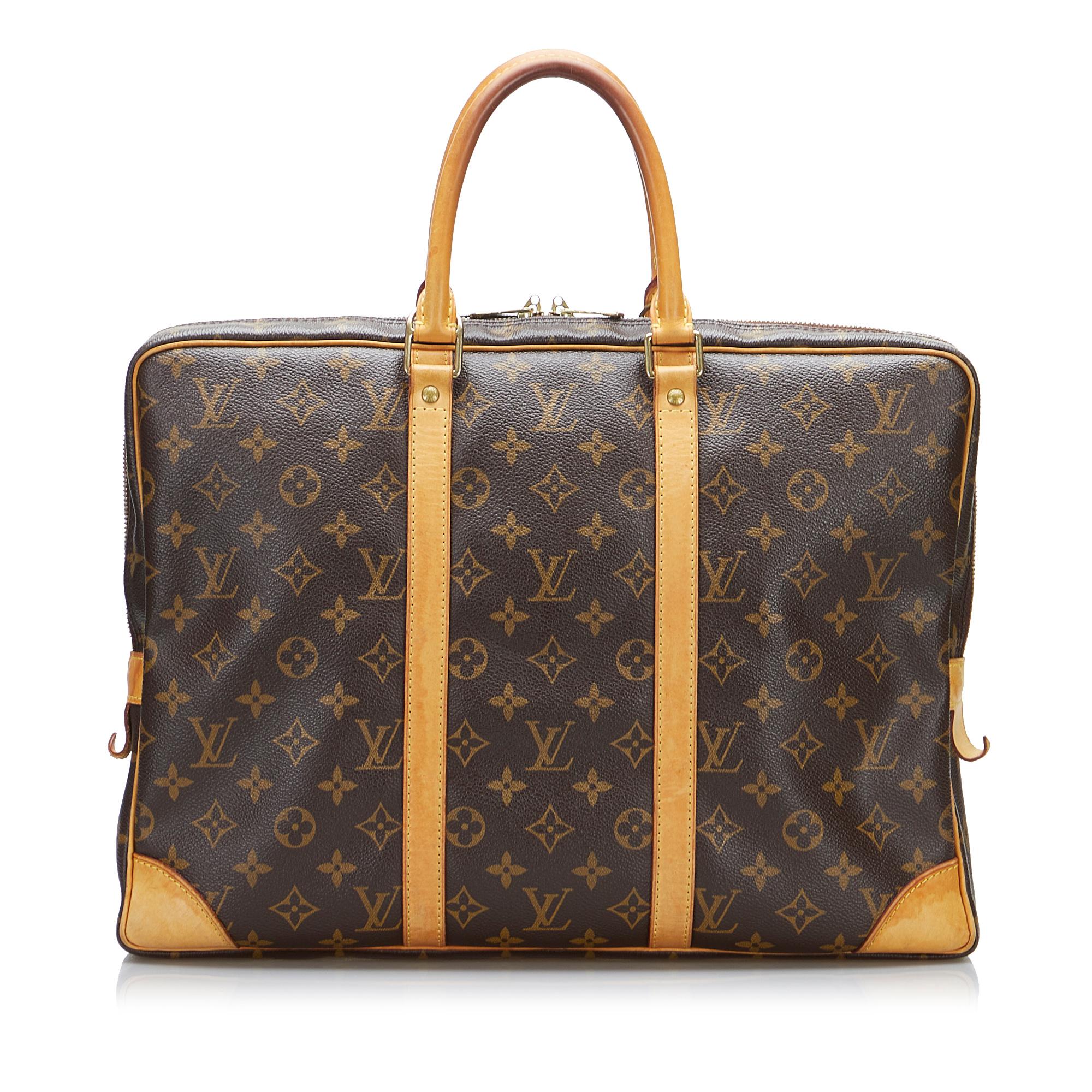 Louis Vuitton Monogram Porte Documents Voyage (SHG-TnXgZQ)