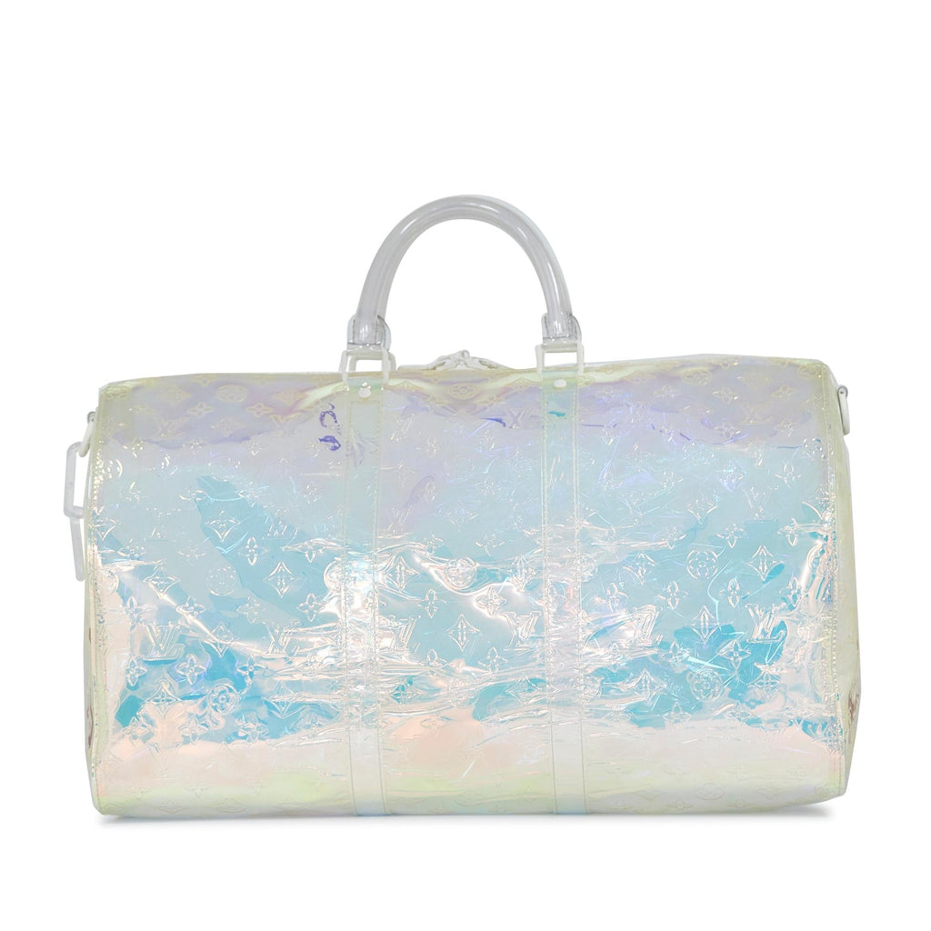 Louis Vuitton Monogram Prism Keepall Bandouliere 50 (SHG-4ct48f)