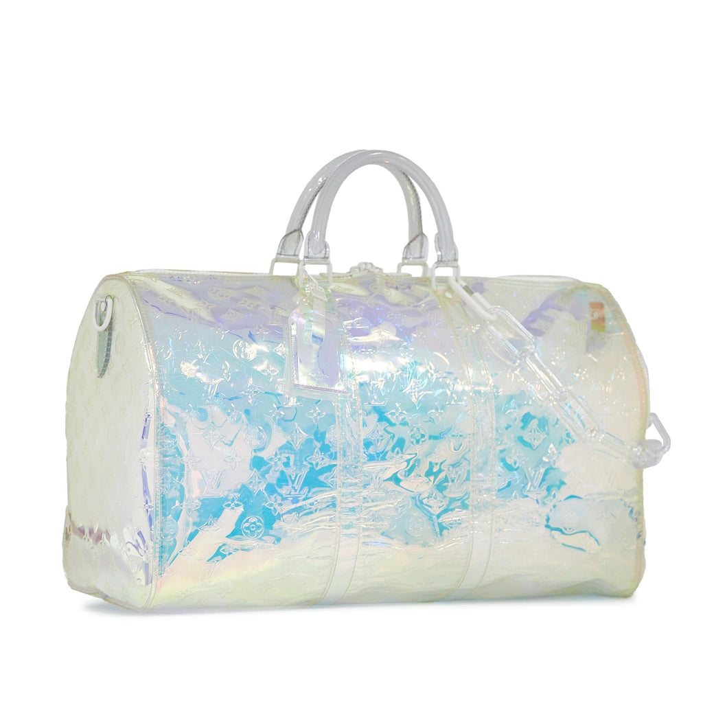 Louis Vuitton Monogram Prism Keepall Bandouliere 50 (SHG-4ct48f)