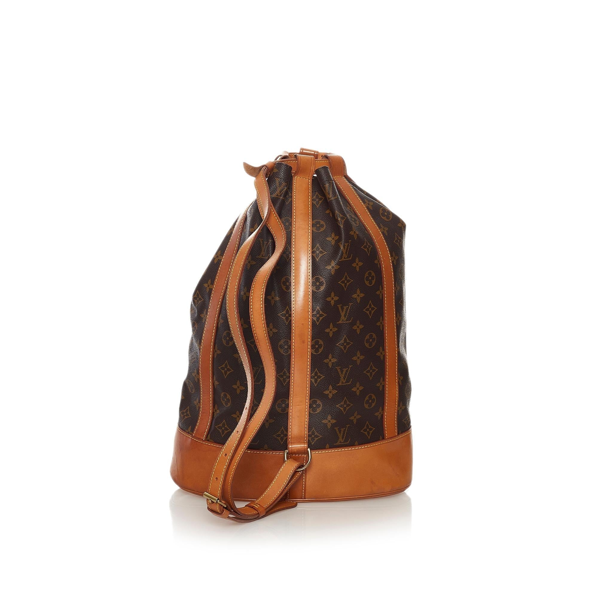 Louis Vuitton Monogram Randonnee GM (SHG-33118)