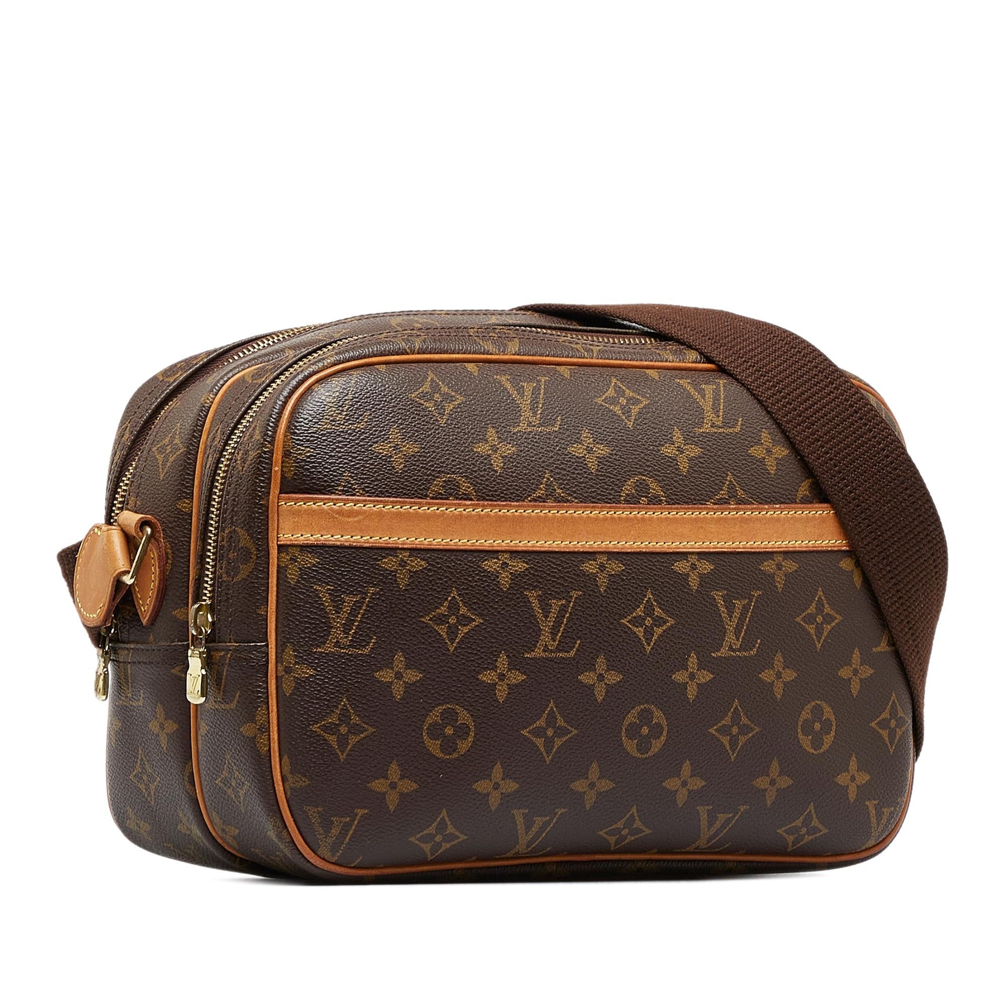 Louis Vuitton Monogram Reporter PM (SHG-dO2cPt)